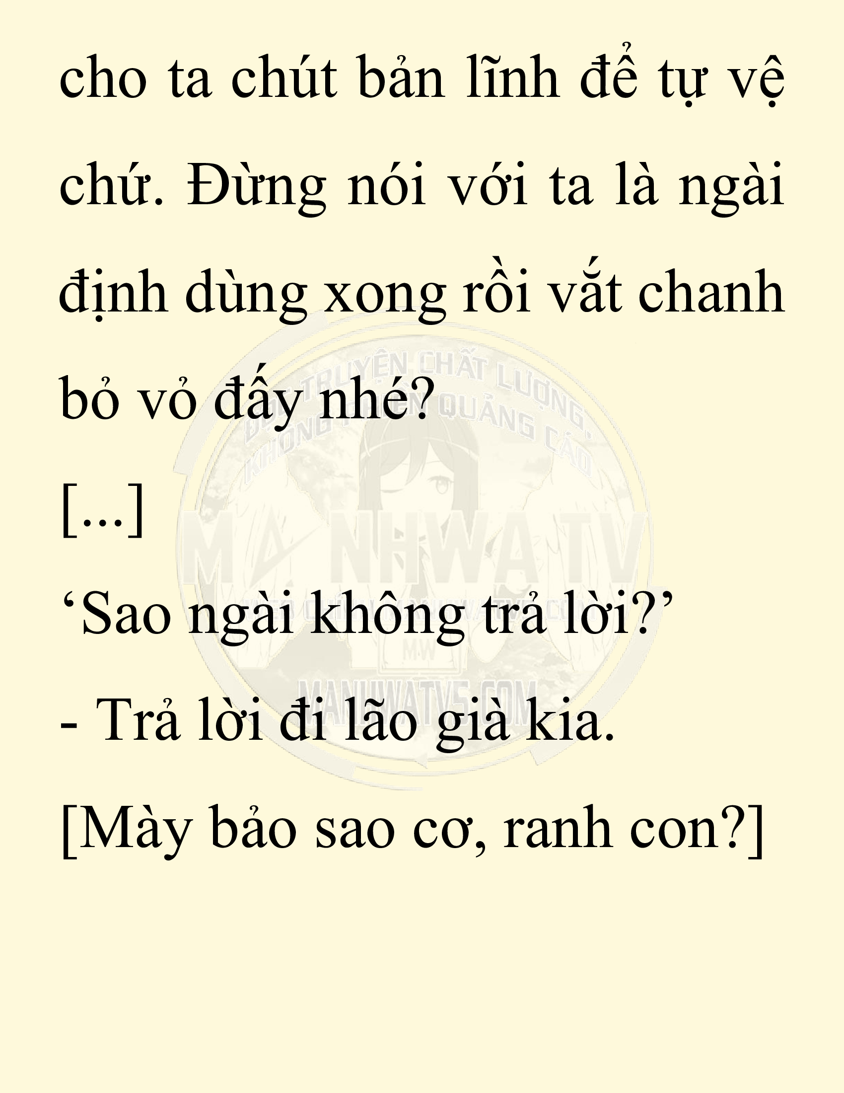 Đọc truyện SNVT[NOVEL] Thiên Hạ Đệ Nhất Nhân Đã Chết - Chap 48: Thiên Hạ Đệ Nhất Nhân Đã Chết