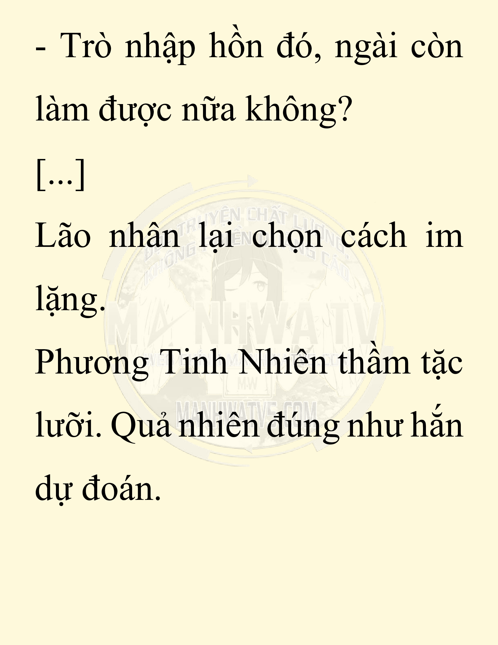 Đọc truyện SNVT[NOVEL] Thiên Hạ Đệ Nhất Nhân Đã Chết - Chap 48: Thiên Hạ Đệ Nhất Nhân Đã Chết