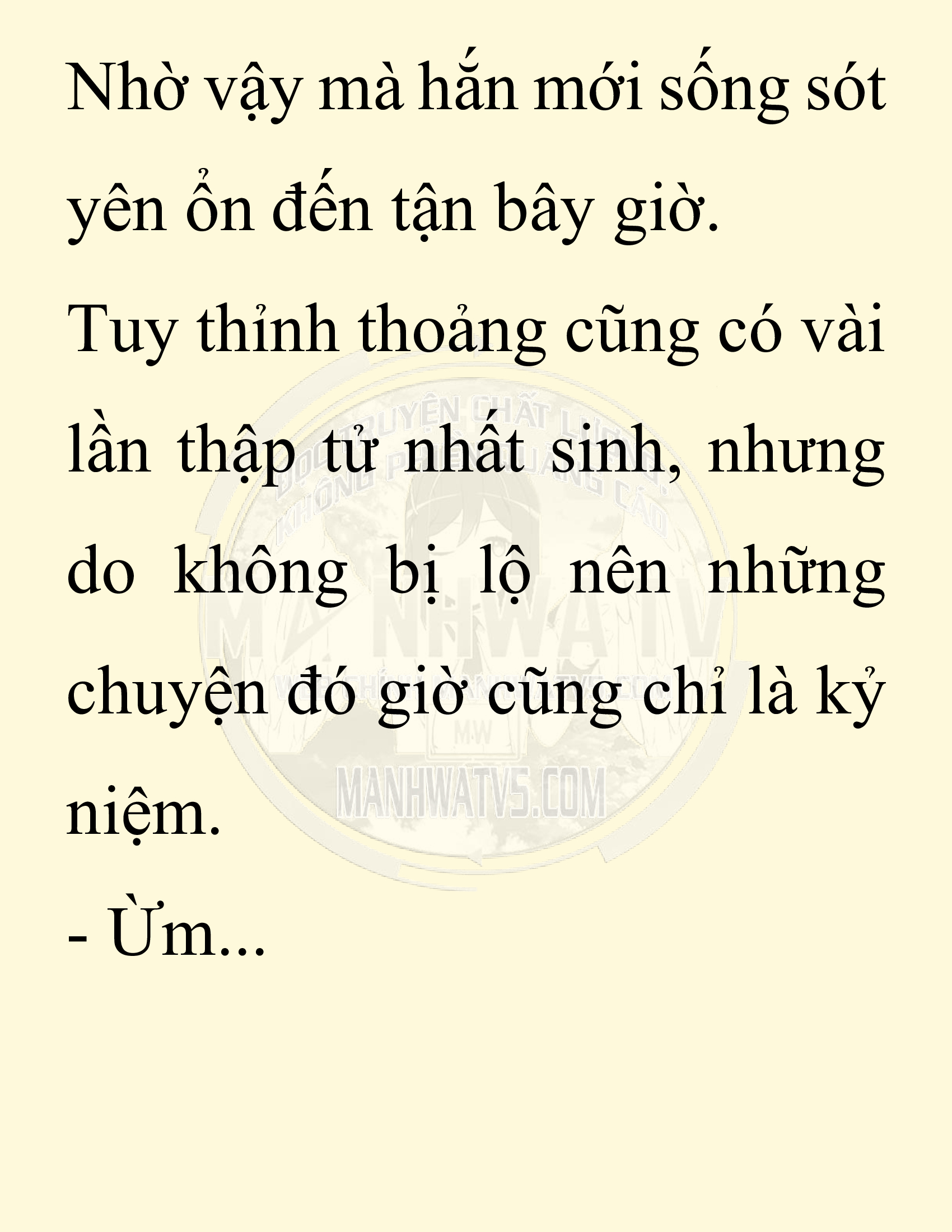 Đọc truyện SNVT[NOVEL] Thiên Hạ Đệ Nhất Nhân Đã Chết - Chap 5: Thiên Hạ Đệ Nhất Nhân Vẫn Lạc