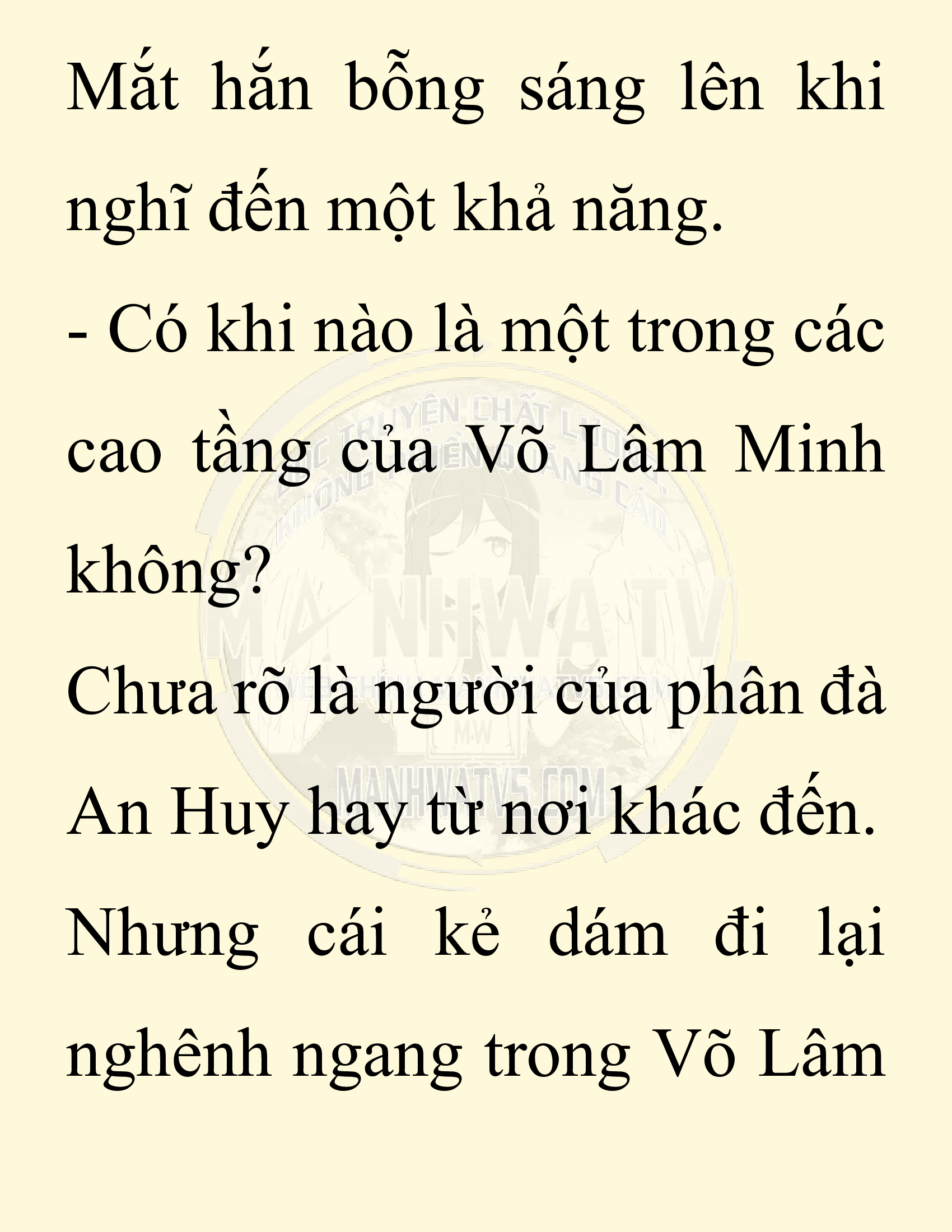 Đọc truyện SNVT[NOVEL] Thiên Hạ Đệ Nhất Nhân Đã Chết - Chap 5: Thiên Hạ Đệ Nhất Nhân Vẫn Lạc