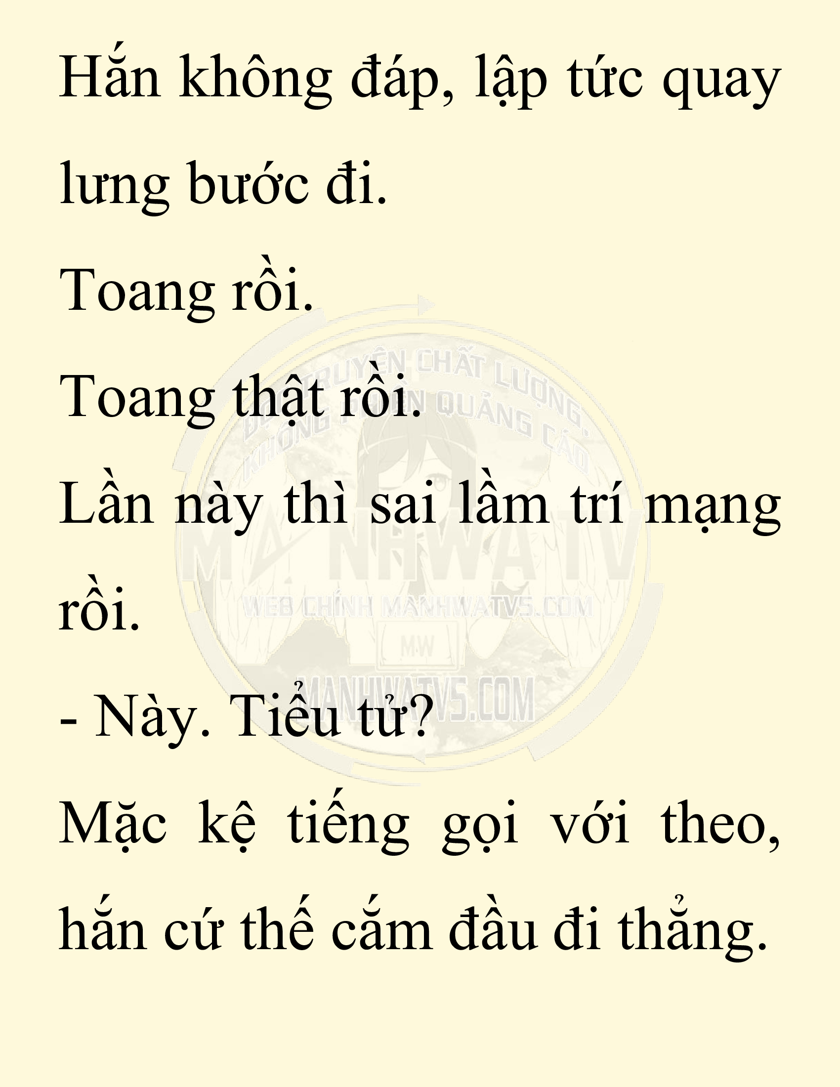 Đọc truyện SNVT[NOVEL] Thiên Hạ Đệ Nhất Nhân Đã Chết - Chap 5: Thiên Hạ Đệ Nhất Nhân Vẫn Lạc