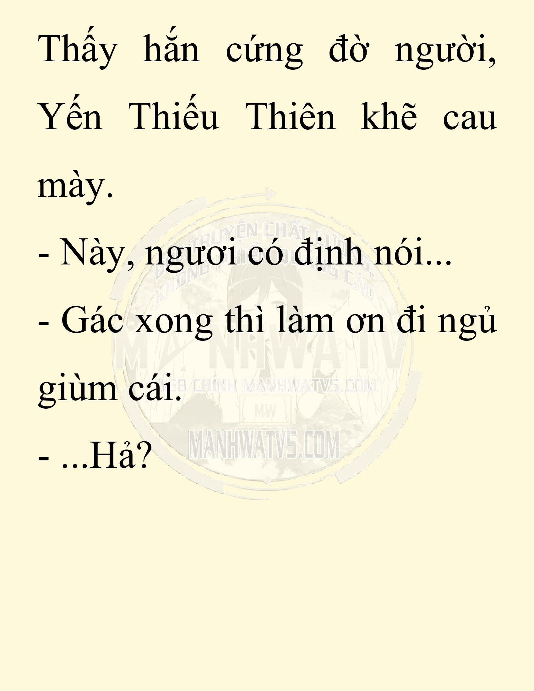 Đọc truyện SNVT[NOVEL] Thiên Hạ Đệ Nhất Nhân Đã Chết - Chap 6: Thiên Hạ Đệ Nhất Nhân Vẫn Lạc