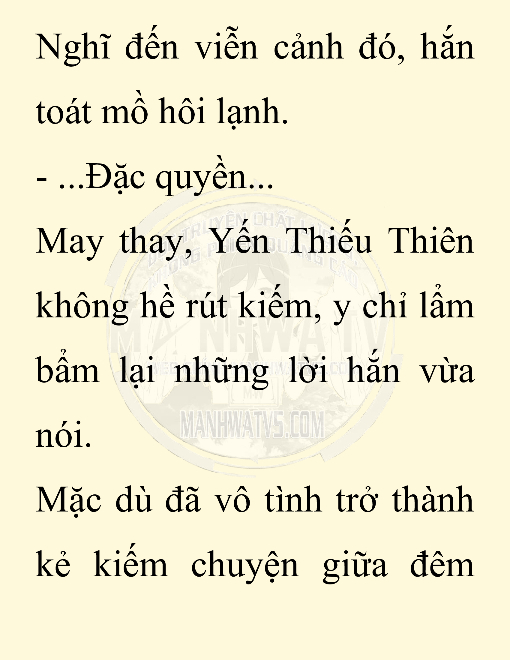 Đọc truyện SNVT[NOVEL] Thiên Hạ Đệ Nhất Nhân Đã Chết - Chap 6: Thiên Hạ Đệ Nhất Nhân Vẫn Lạc