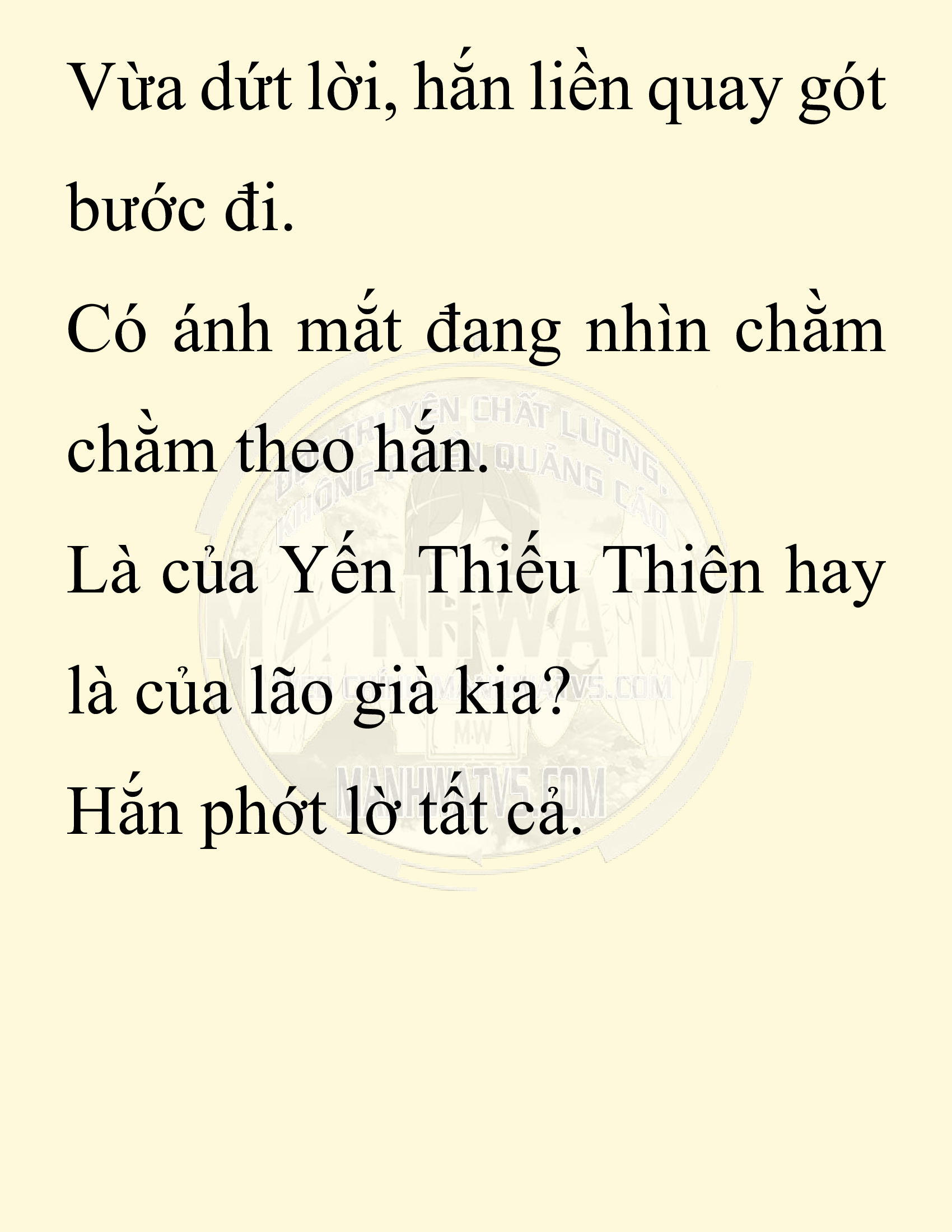Đọc truyện SNVT[NOVEL] Thiên Hạ Đệ Nhất Nhân Đã Chết - Chap 6: Thiên Hạ Đệ Nhất Nhân Vẫn Lạc