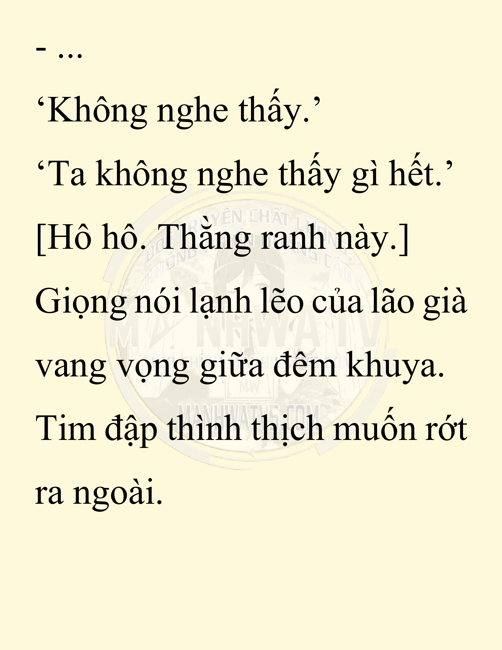 Đọc truyện SNVT[NOVEL] Thiên Hạ Đệ Nhất Nhân Đã Chết - Chap 6: Thiên Hạ Đệ Nhất Nhân Vẫn Lạc