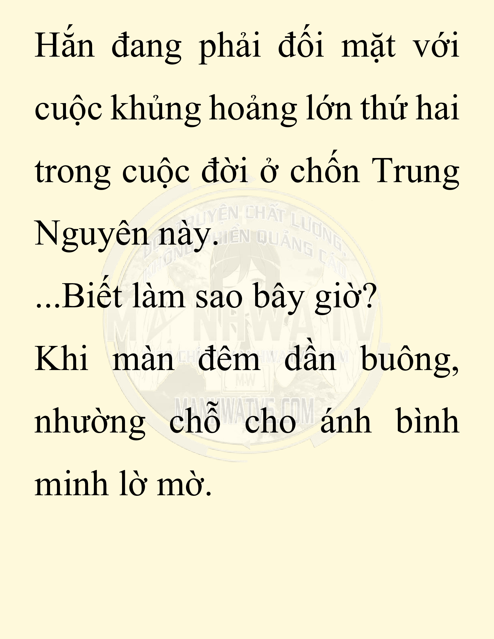 Đọc truyện SNVT[NOVEL] Thiên Hạ Đệ Nhất Nhân Đã Chết - Chap 6: Thiên Hạ Đệ Nhất Nhân Vẫn Lạc