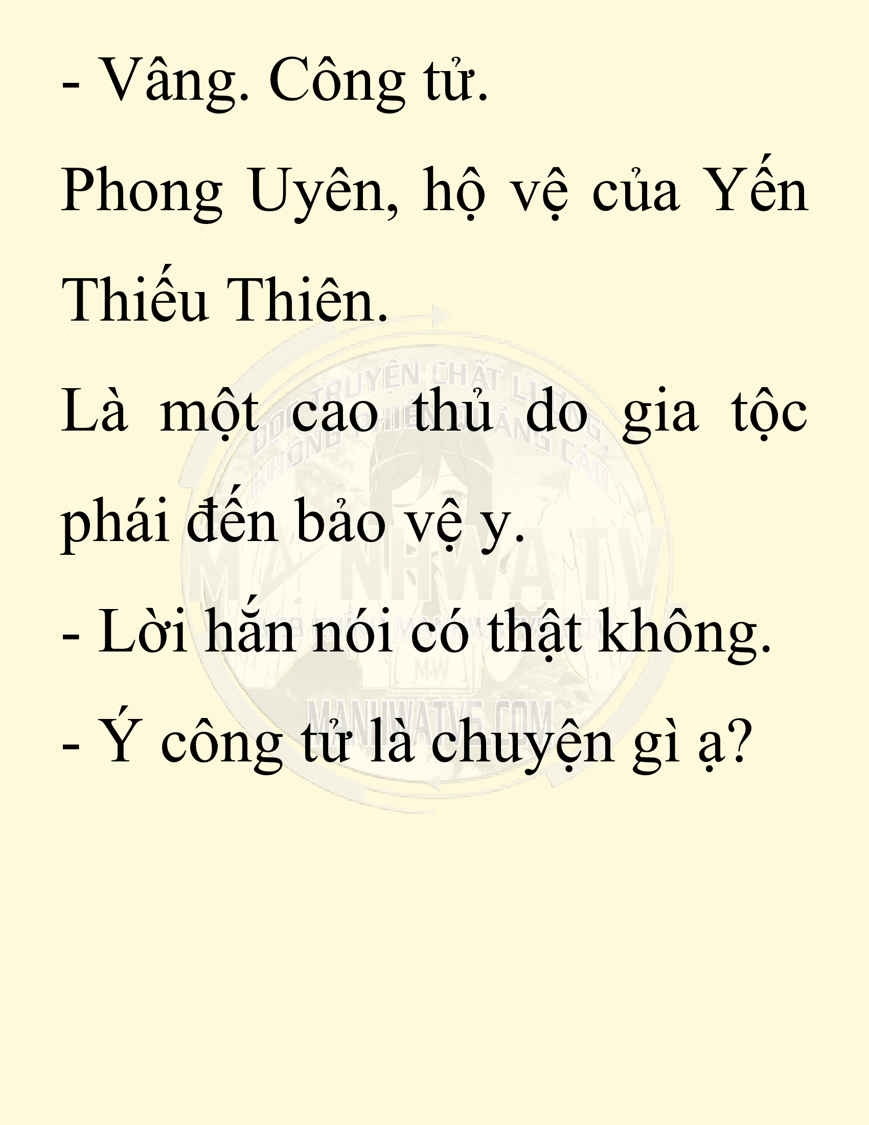 Đọc truyện SNVT[NOVEL] Thiên Hạ Đệ Nhất Nhân Đã Chết - Chap 6: Thiên Hạ Đệ Nhất Nhân Vẫn Lạc