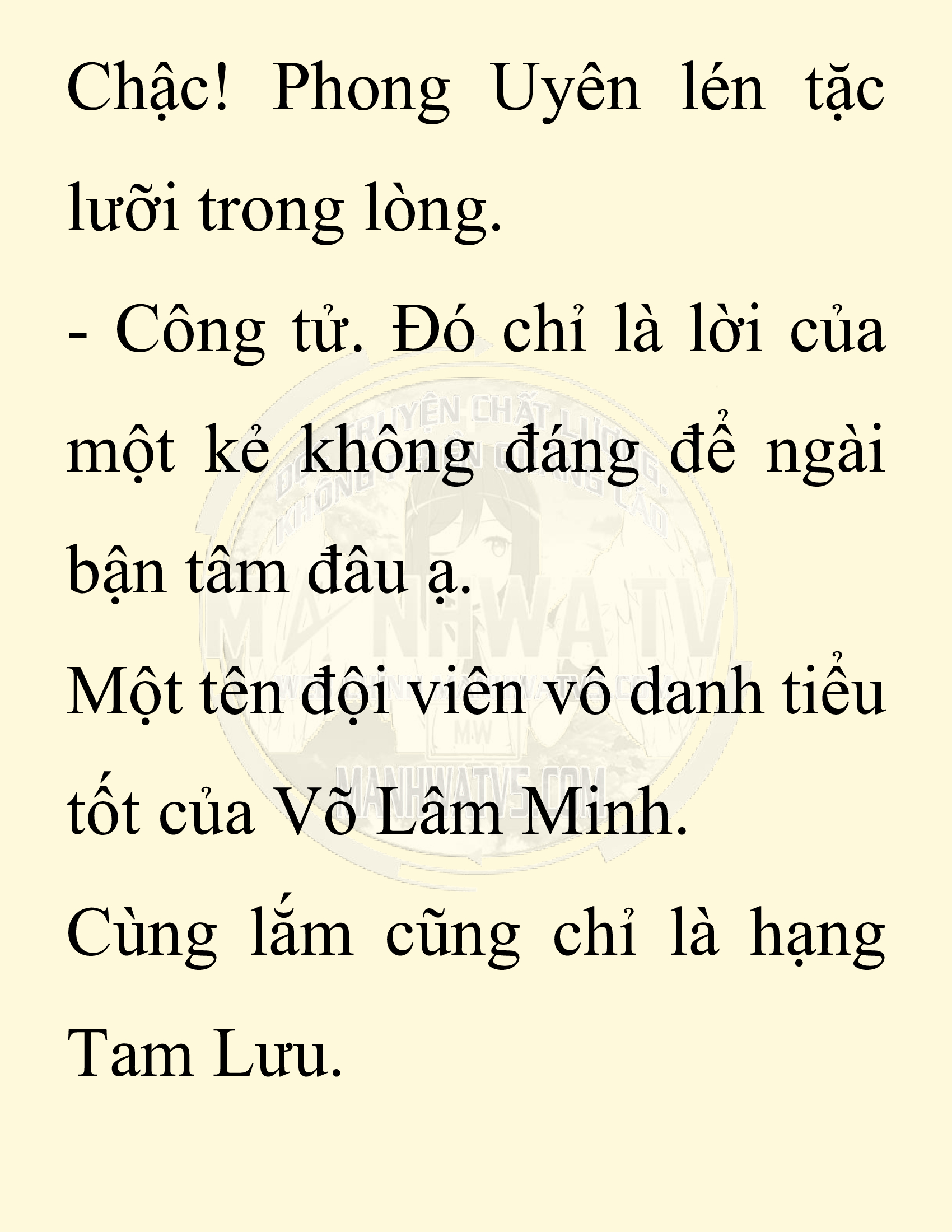 Đọc truyện SNVT[NOVEL] Thiên Hạ Đệ Nhất Nhân Đã Chết - Chap 6: Thiên Hạ Đệ Nhất Nhân Vẫn Lạc