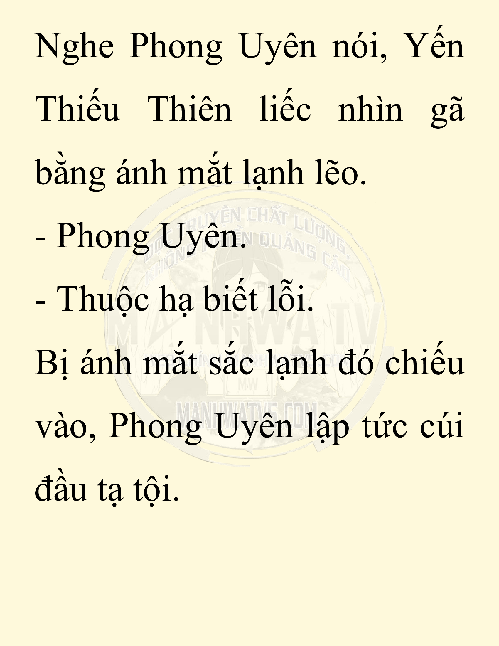 Đọc truyện SNVT[NOVEL] Thiên Hạ Đệ Nhất Nhân Đã Chết - Chap 6: Thiên Hạ Đệ Nhất Nhân Vẫn Lạc