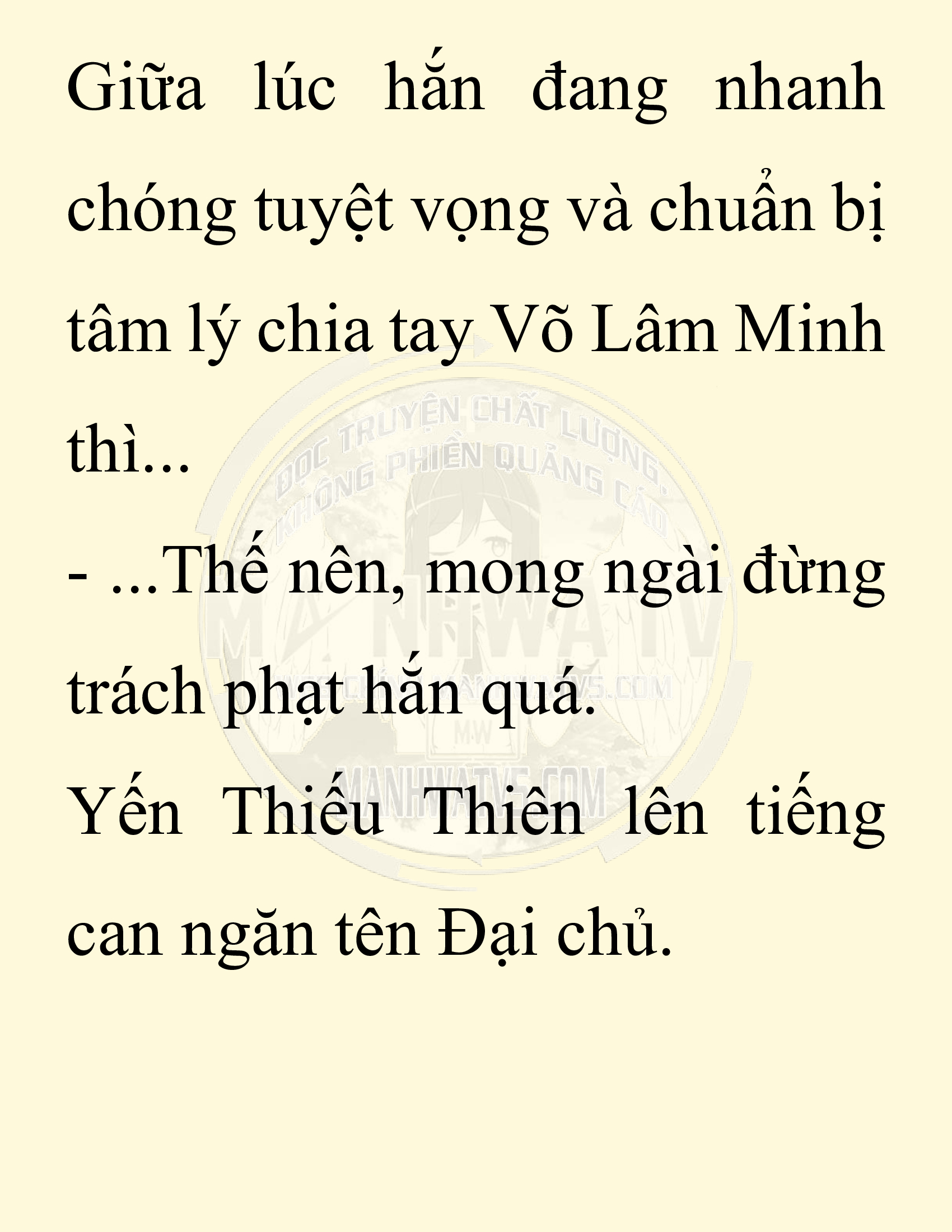 Đọc truyện SNVT[NOVEL] Thiên Hạ Đệ Nhất Nhân Đã Chết - Chap 8: Thiên Hạ Đệ Nhất Nhân Vẫn Lạc