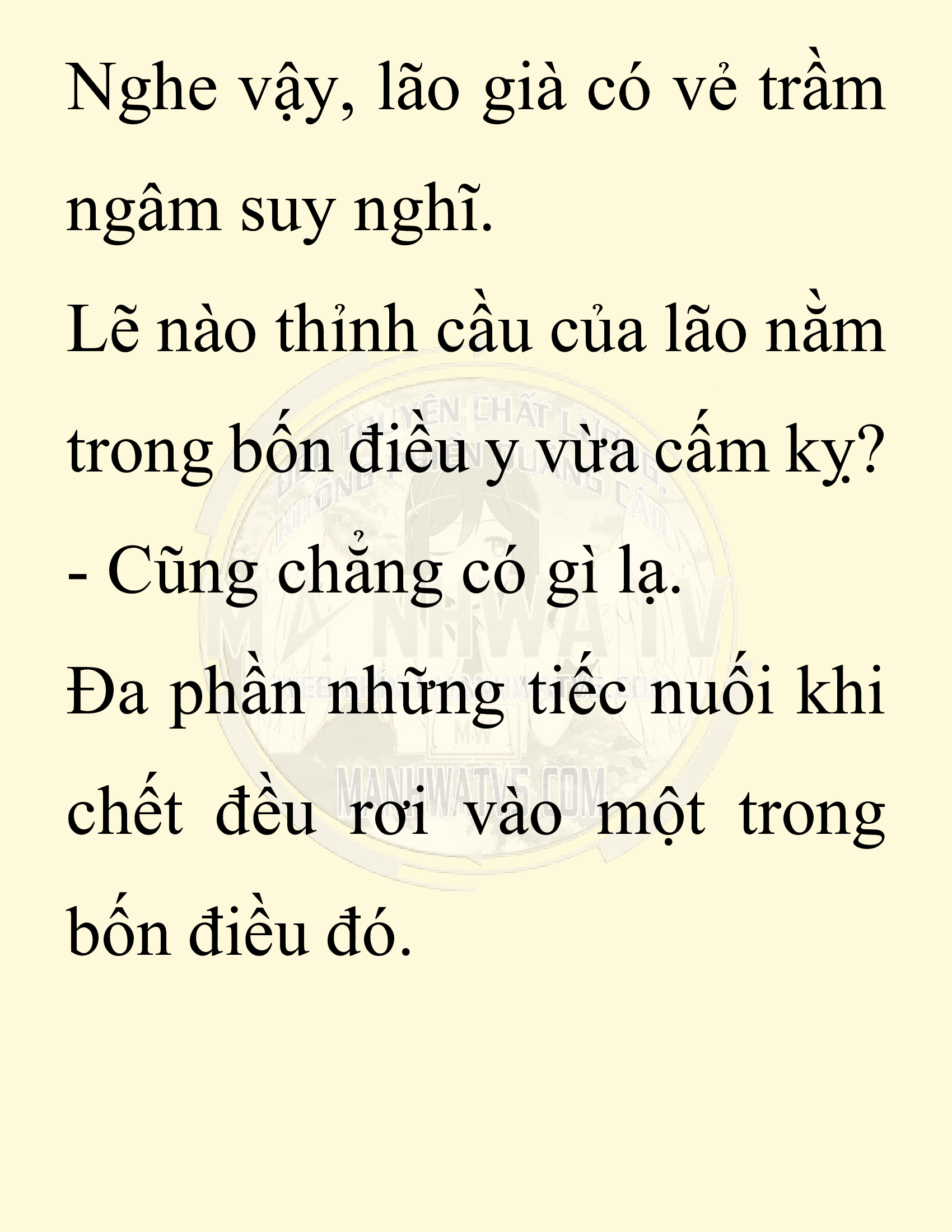 Đọc truyện SNVT[NOVEL] Thiên Hạ Đệ Nhất Nhân Đã Chết - Chap 9: Thiên Hạ Đệ Nhất Nhân Vẫn Lạc