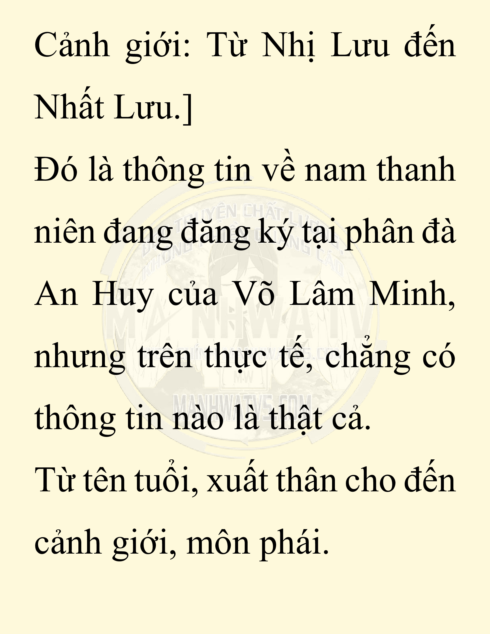 Đọc truyện SNVT[NOVEL] Thiên Hạ Đệ Nhất Nhân Đã Chết - Chap 9: Thiên Hạ Đệ Nhất Nhân Vẫn Lạc