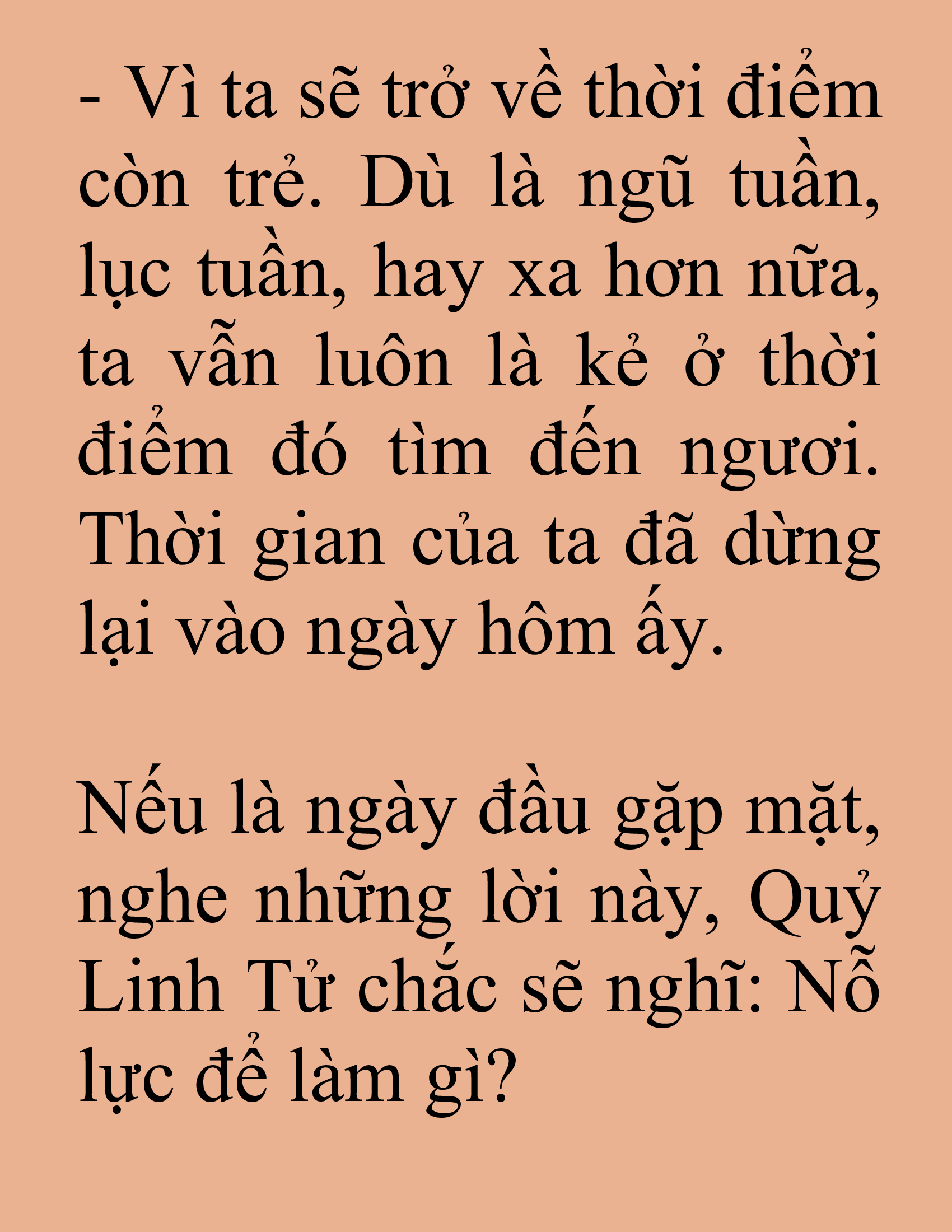 Đọc truyện SNVT[NOVEL] Tuyệt Thế Hồi Quy - Chap 2: Thử Thách Cuối Cùng