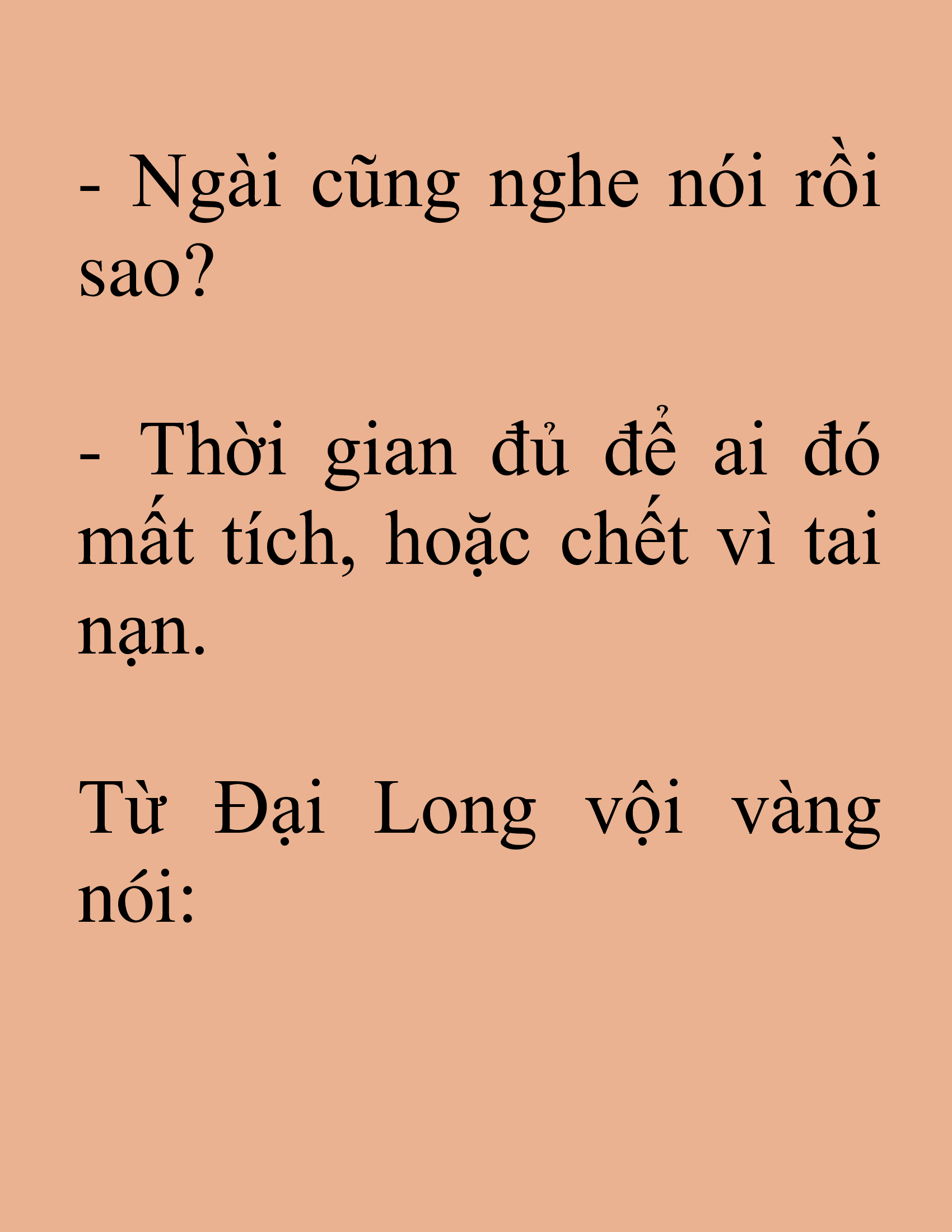 Đọc truyện SNVT[NOVEL] Tuyệt Thế Hồi Quy - Chương 100: Nếu Con Của Ngươi Cũng Ghét Ngươi Như Ngươi Ghét Chính Mình