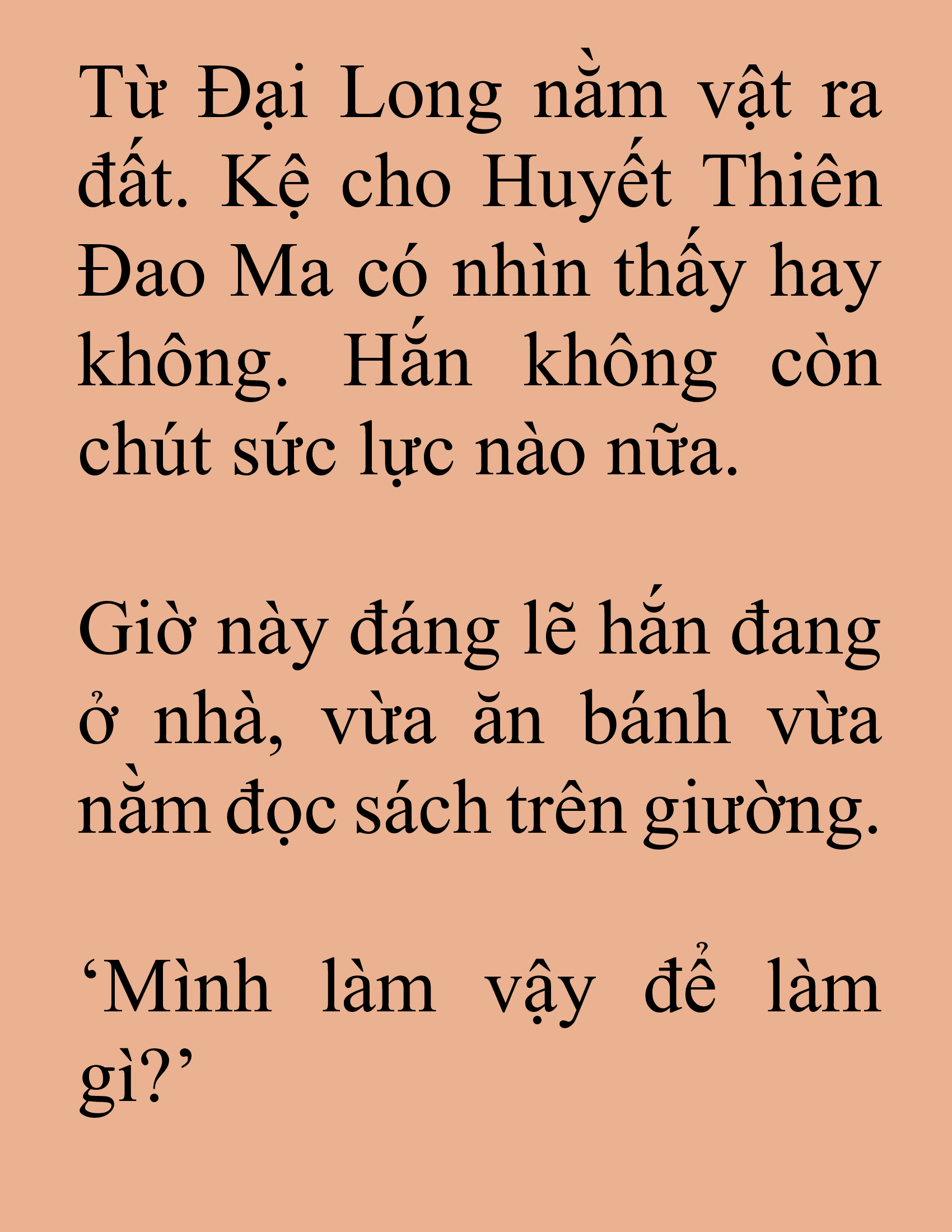 Đọc truyện SNVT[NOVEL] Tuyệt Thế Hồi Quy - Chương 100: Nếu Con Của Ngươi Cũng Ghét Ngươi Như Ngươi Ghét Chính Mình