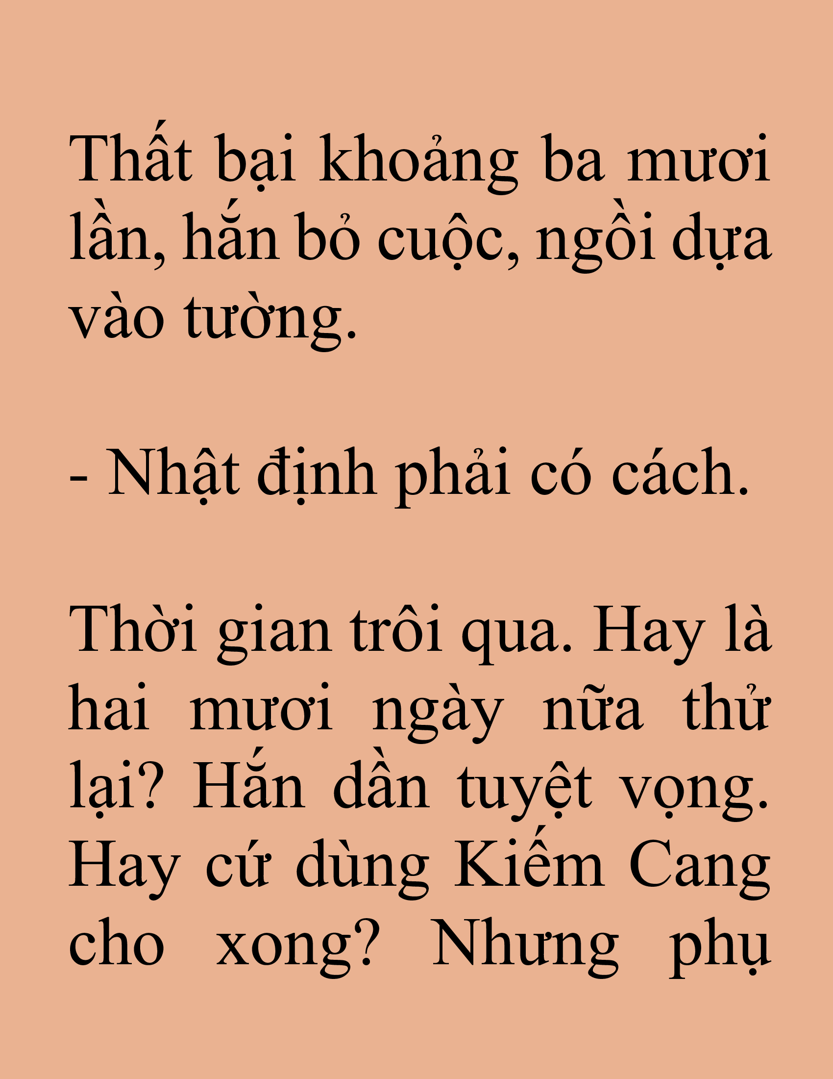 Đọc truyện SNVT[NOVEL] Tuyệt Thế Hồi Quy - Chương 18: Nóng Giận Là Thua