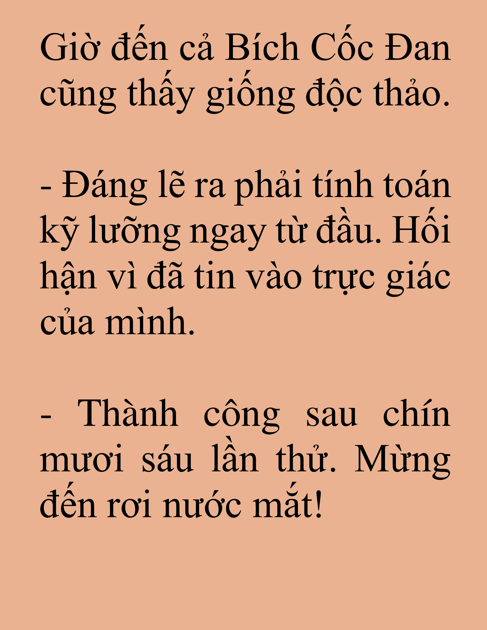 Đọc truyện SNVT[NOVEL] Tuyệt Thế Hồi Quy - Chương 19: Một Ngày Là Đủ