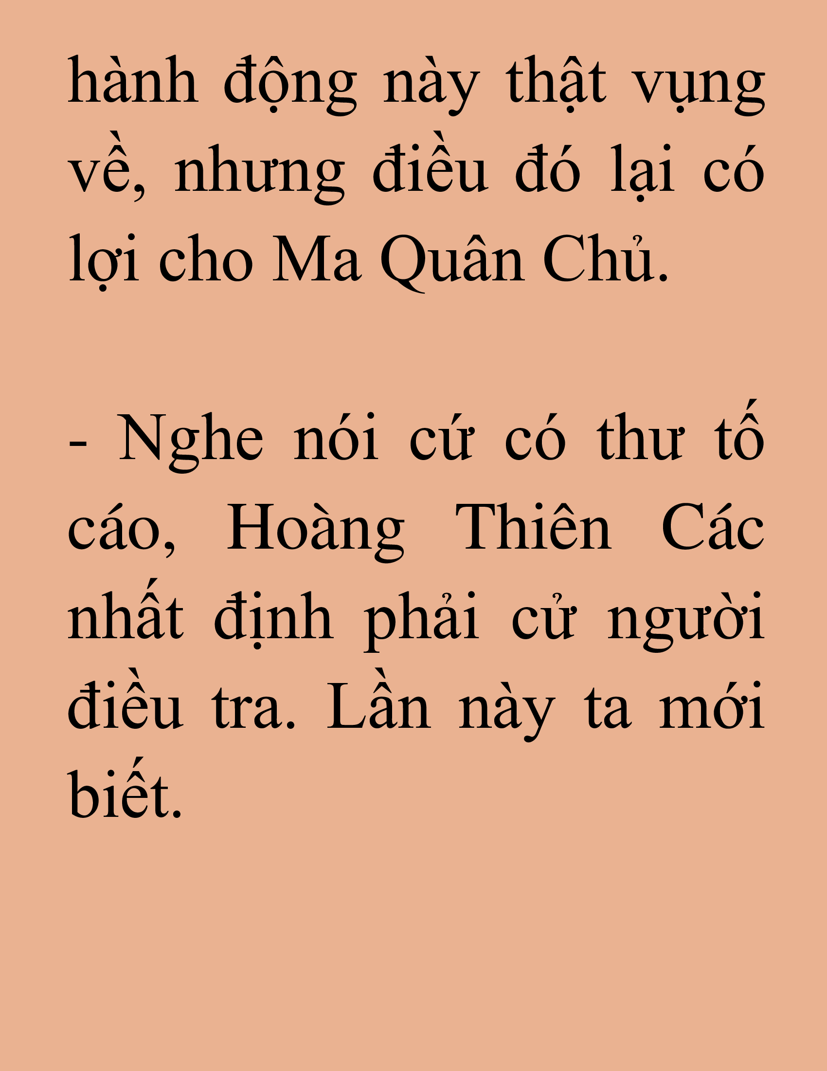 Đọc truyện SNVT[NOVEL] Tuyệt Thế Hồi Quy - Chương 25: Thời Buổi Này Kẻ Thức Thời Mới Là Trang Tuấn Kiệt