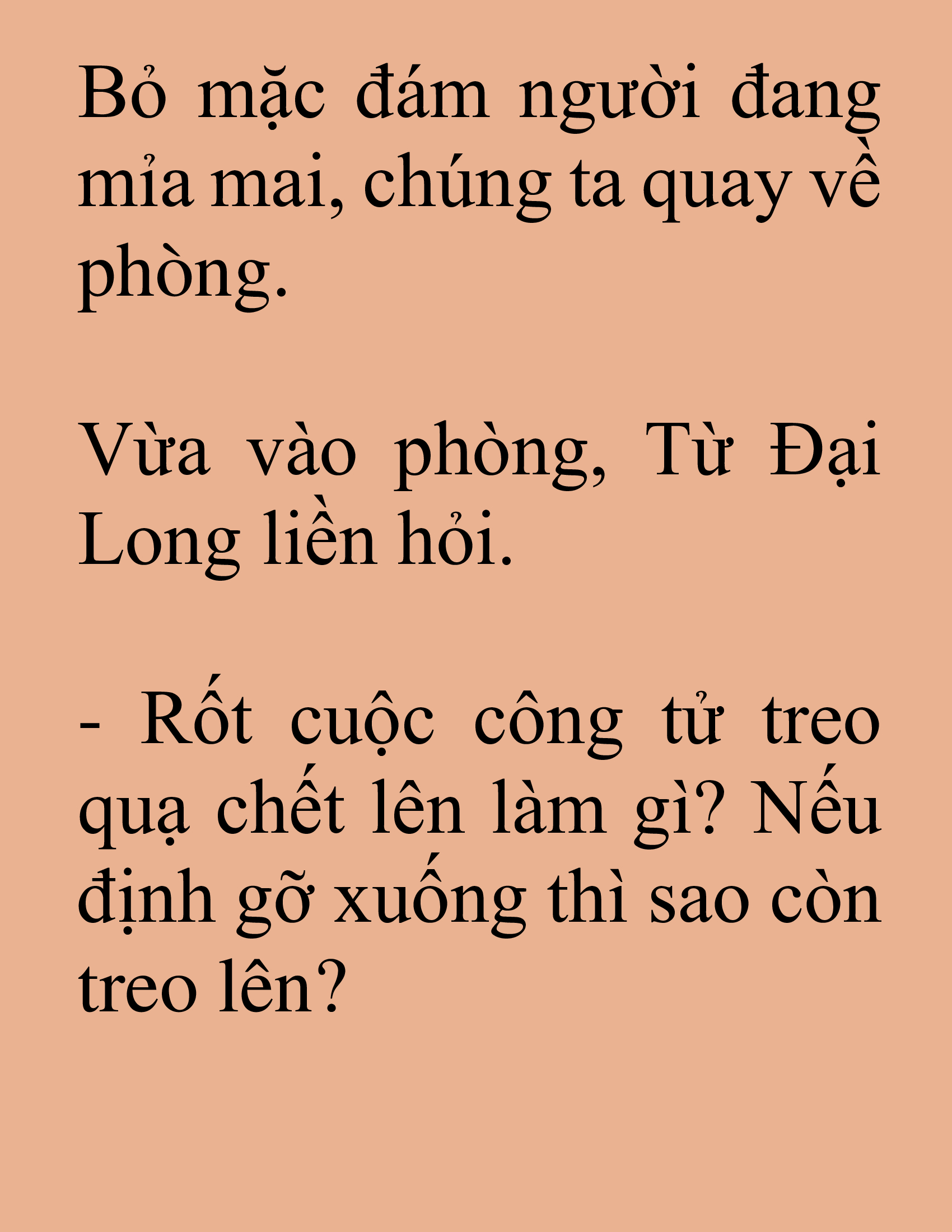 Đọc truyện SNVT[NOVEL] Tuyệt Thế Hồi Quy - Chương 27: Độc Giả Donate