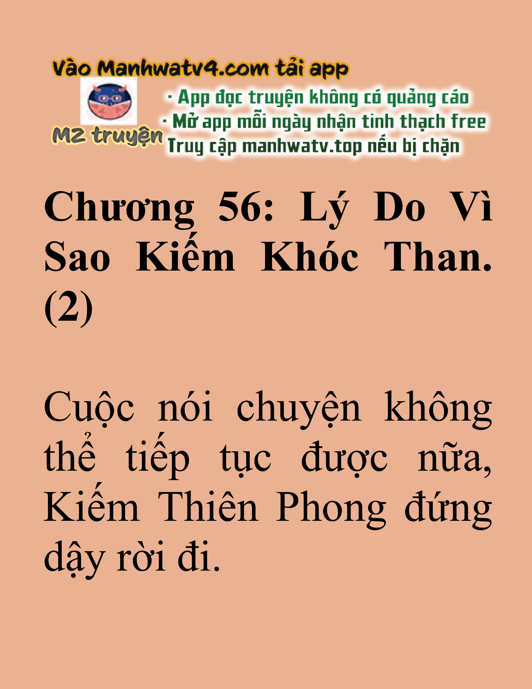 Đọc truyện SNVT[NOVEL] Tuyệt Thế Hồi Quy - Chương 56: Lý Do Vì Sao Kiếm Khóc Than