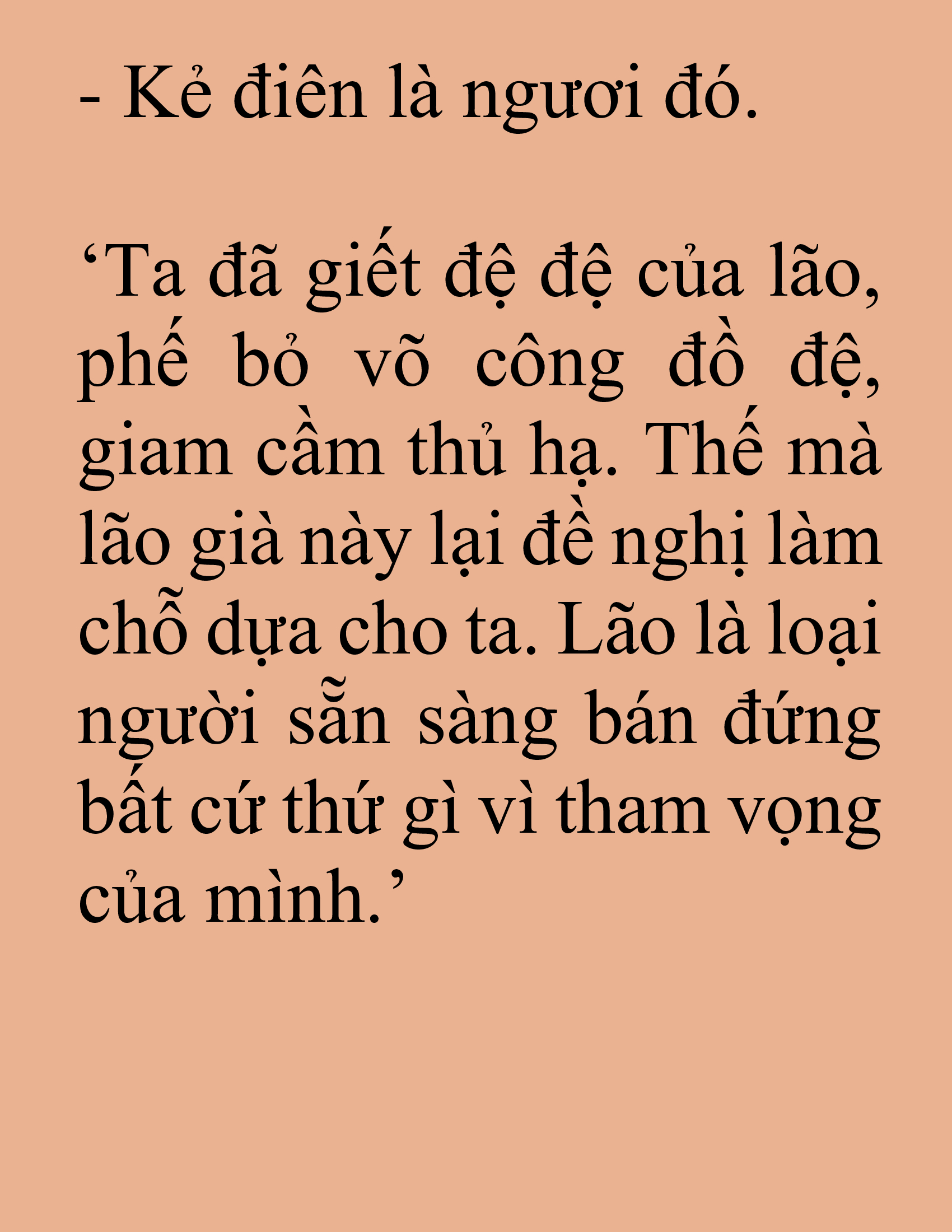 Đọc truyện SNVT[NOVEL] Tuyệt Thế Hồi Quy - Chương 57: Kẻ Điên Là Ngươi