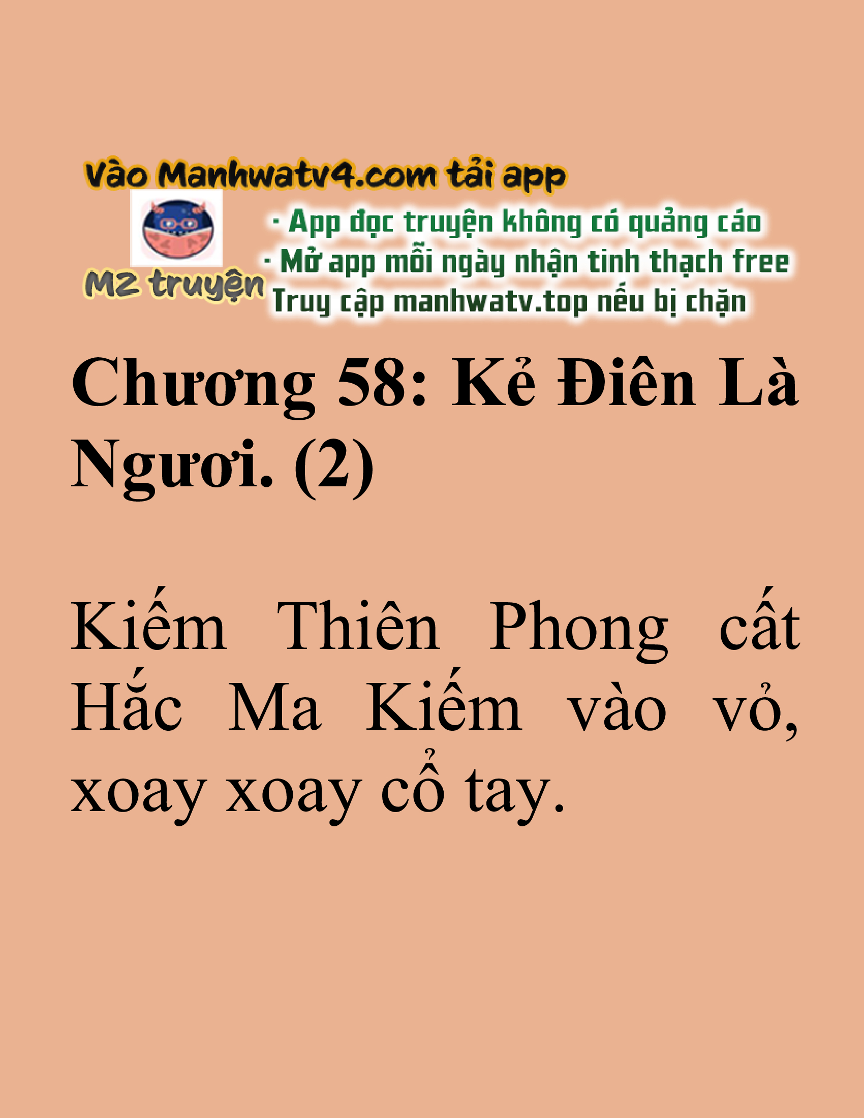 Đọc truyện SNVT[NOVEL] Tuyệt Thế Hồi Quy - Chương 58: Kẻ Điên Là Ngươi