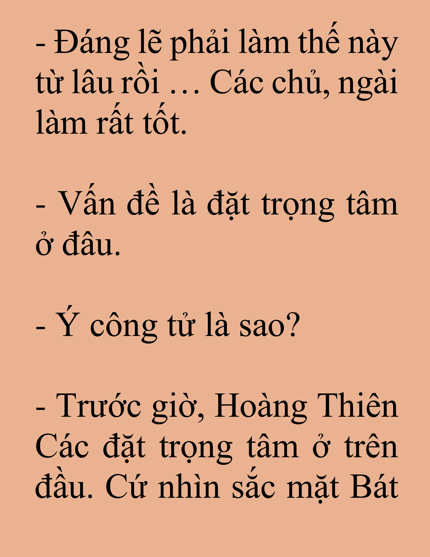 Đọc truyện SNVT[NOVEL] Tuyệt Thế Hồi Quy - Chương 59: Cần Có Mồi Nhắm