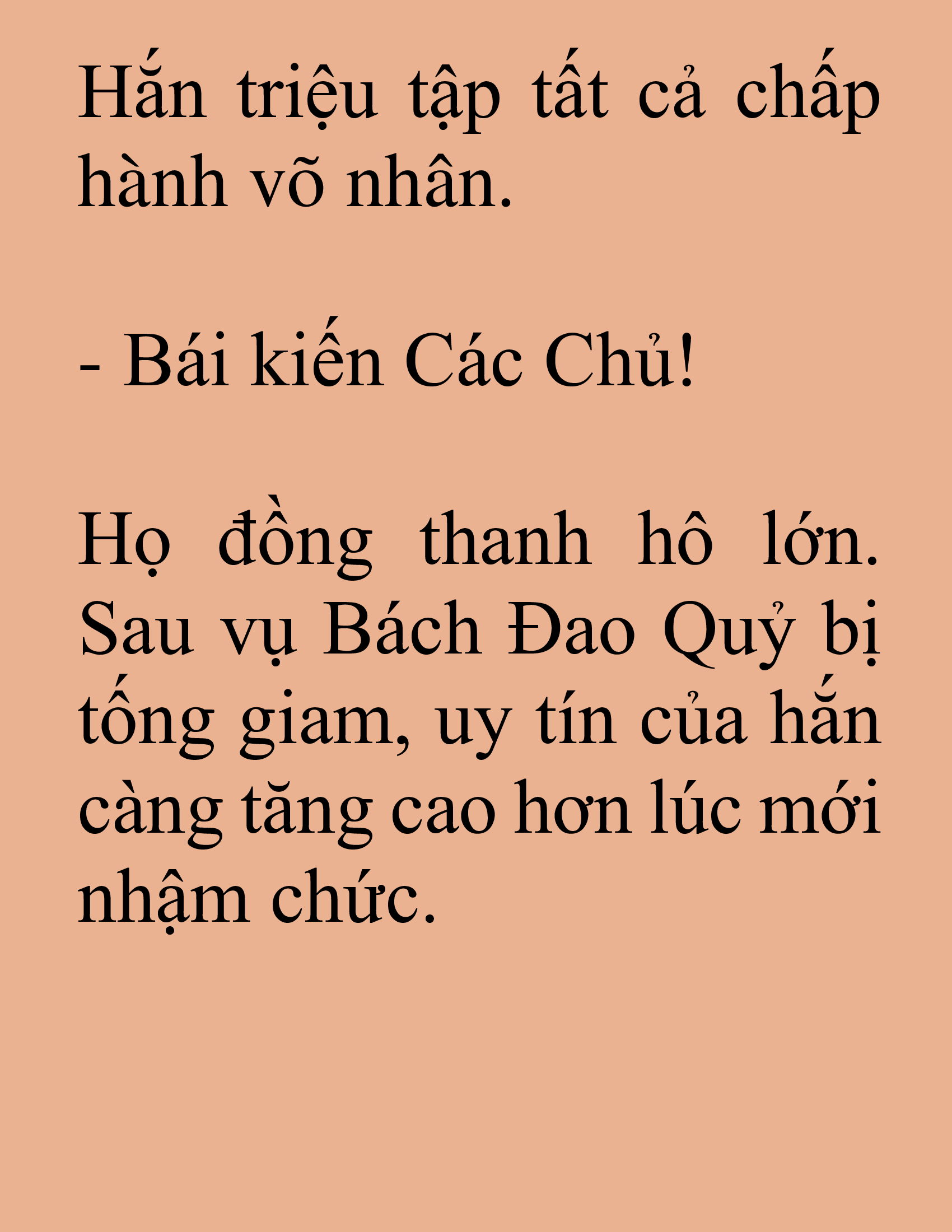 Đọc truyện SNVT[NOVEL] Tuyệt Thế Hồi Quy - Chương 59: Cần Có Mồi Nhắm
