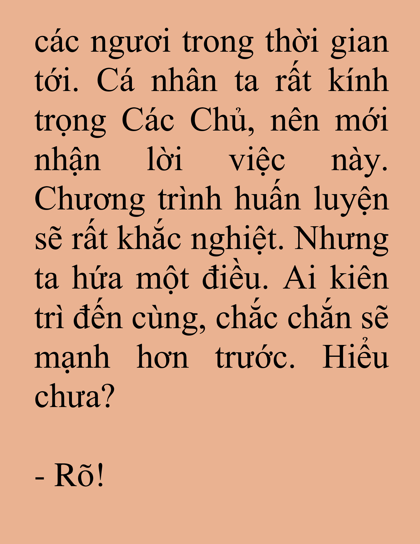 Đọc truyện SNVT[NOVEL] Tuyệt Thế Hồi Quy - Chương 59: Cần Có Mồi Nhắm