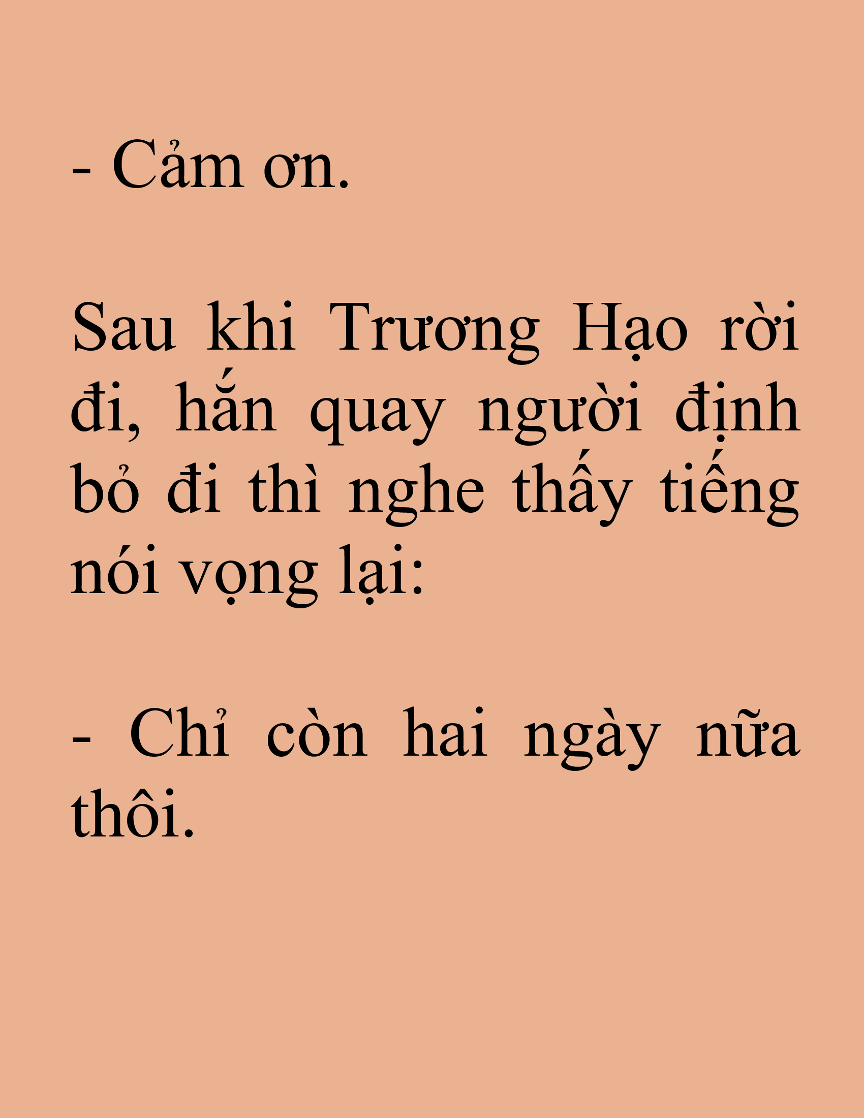 Đọc truyện SNVT[NOVEL] Tuyệt Thế Hồi Quy - Chương 60: Cần Có Mồi Nhắm