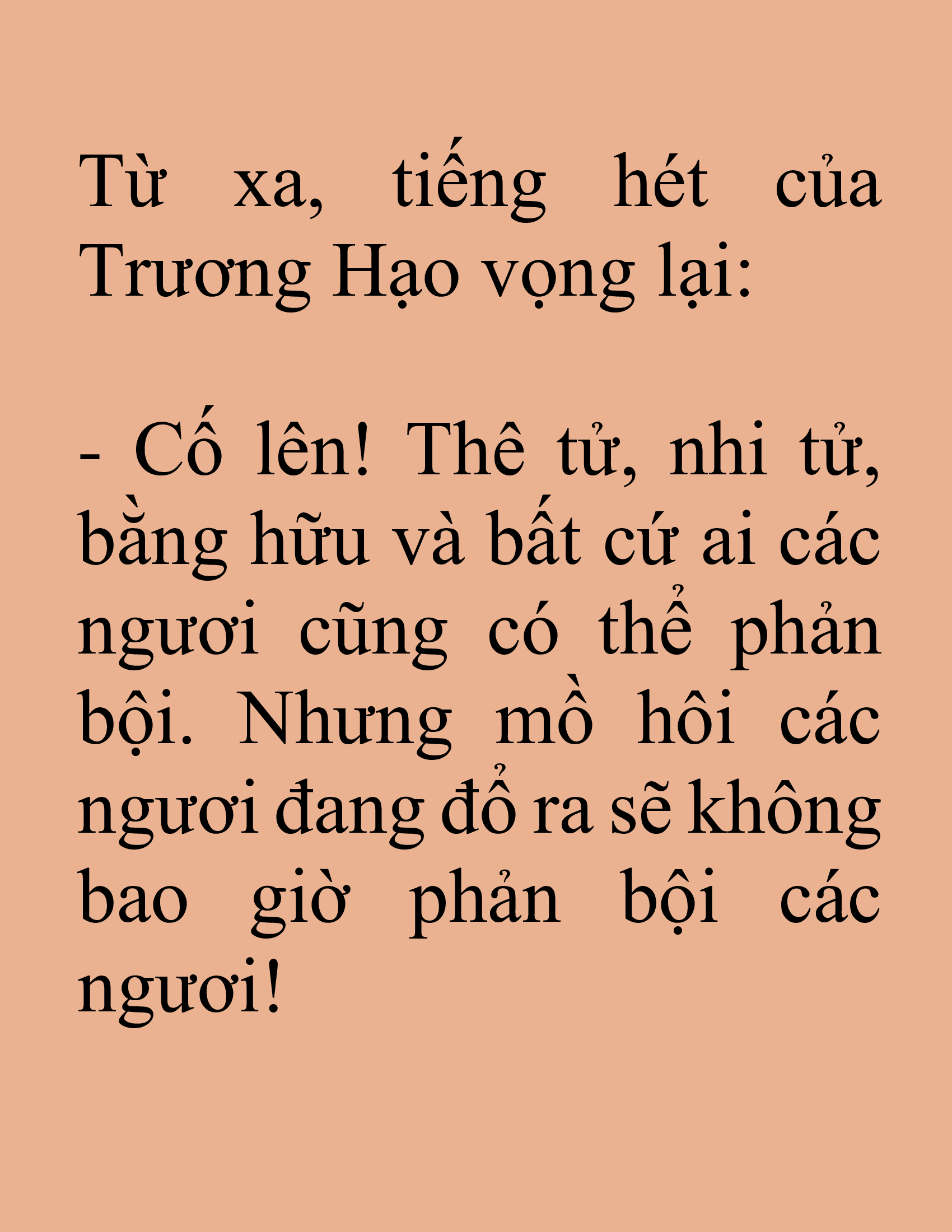 Đọc truyện SNVT[NOVEL] Tuyệt Thế Hồi Quy - Chương 60: Cần Có Mồi Nhắm