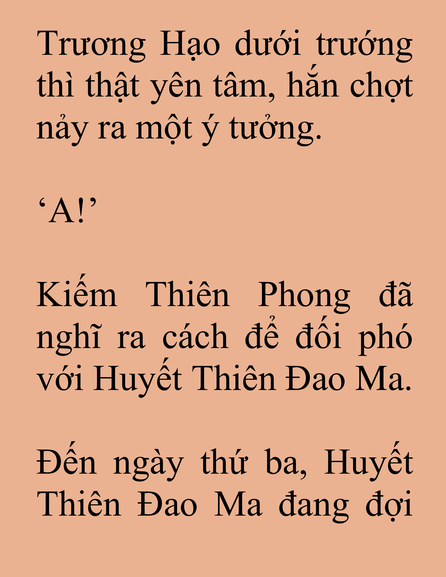 Đọc truyện SNVT[NOVEL] Tuyệt Thế Hồi Quy - Chương 60: Cần Có Mồi Nhắm