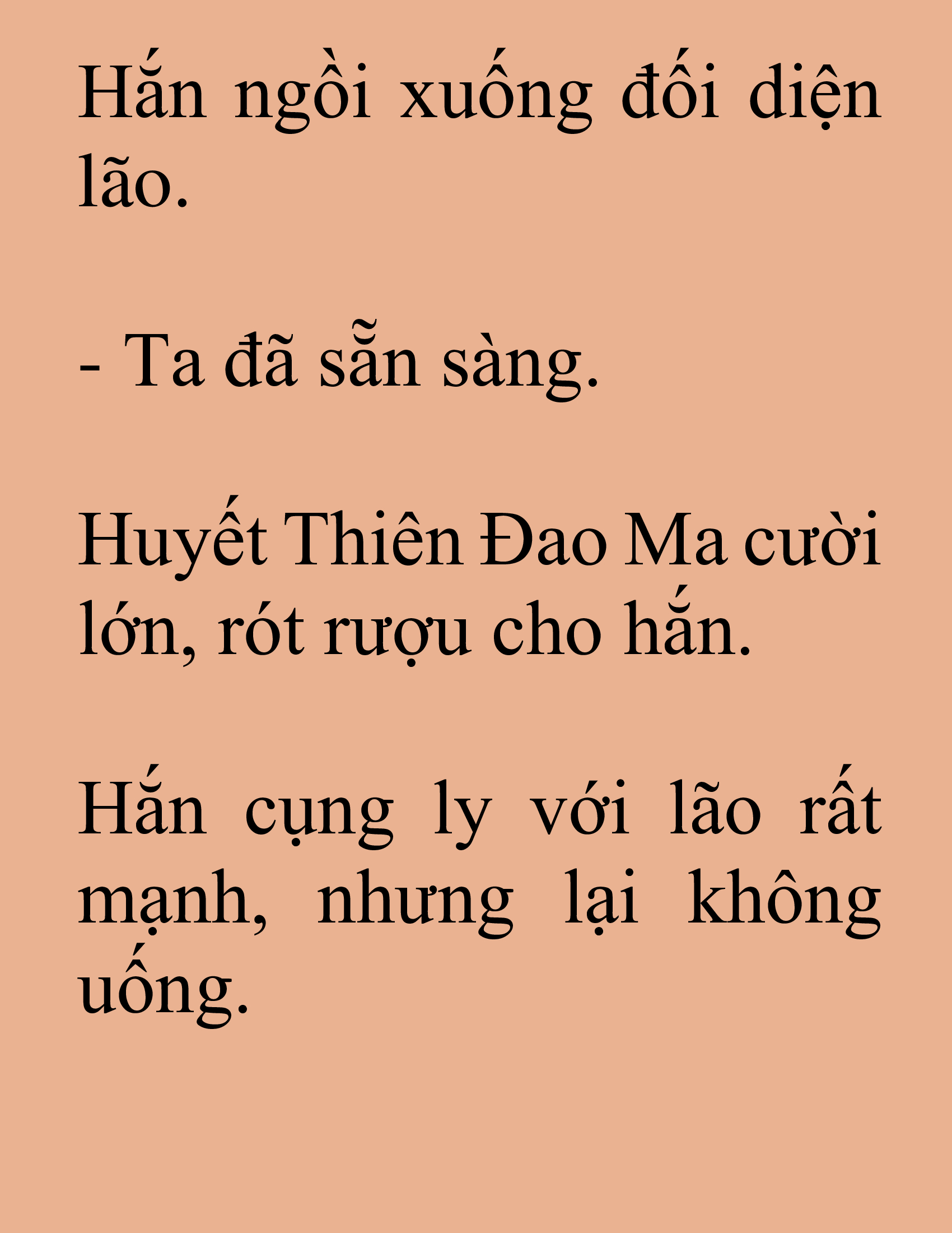 Đọc truyện SNVT[NOVEL] Tuyệt Thế Hồi Quy - Chương 60: Cần Có Mồi Nhắm