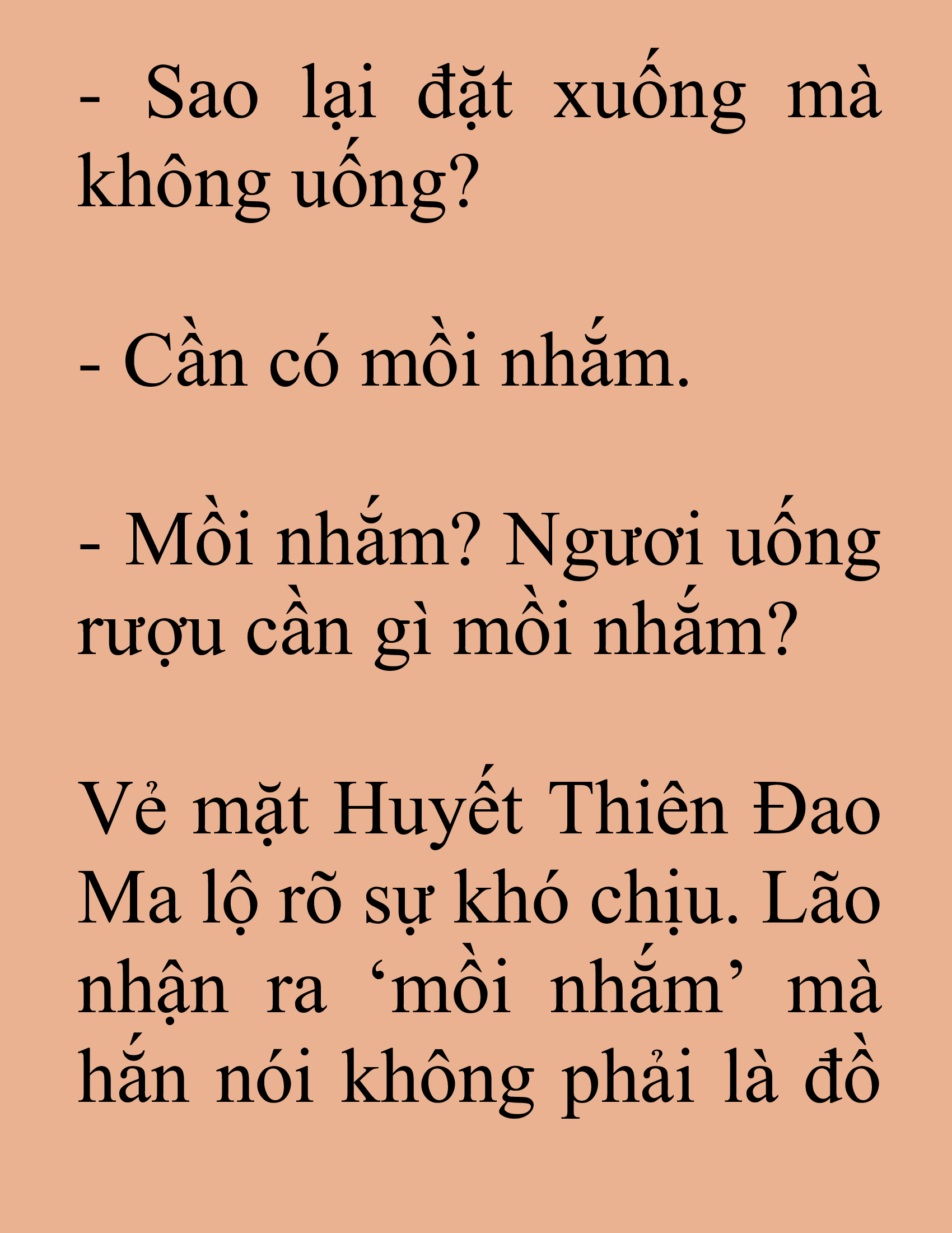 Đọc truyện SNVT[NOVEL] Tuyệt Thế Hồi Quy - Chương 60: Cần Có Mồi Nhắm