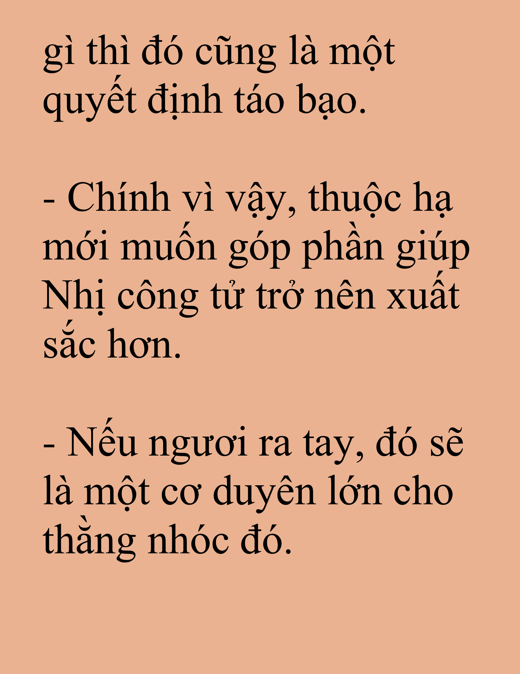 Đọc truyện SNVT[NOVEL] Tuyệt Thế Hồi Quy - Chương 63: Đối Phó Một Con Hổ Còn Dễ Hơn