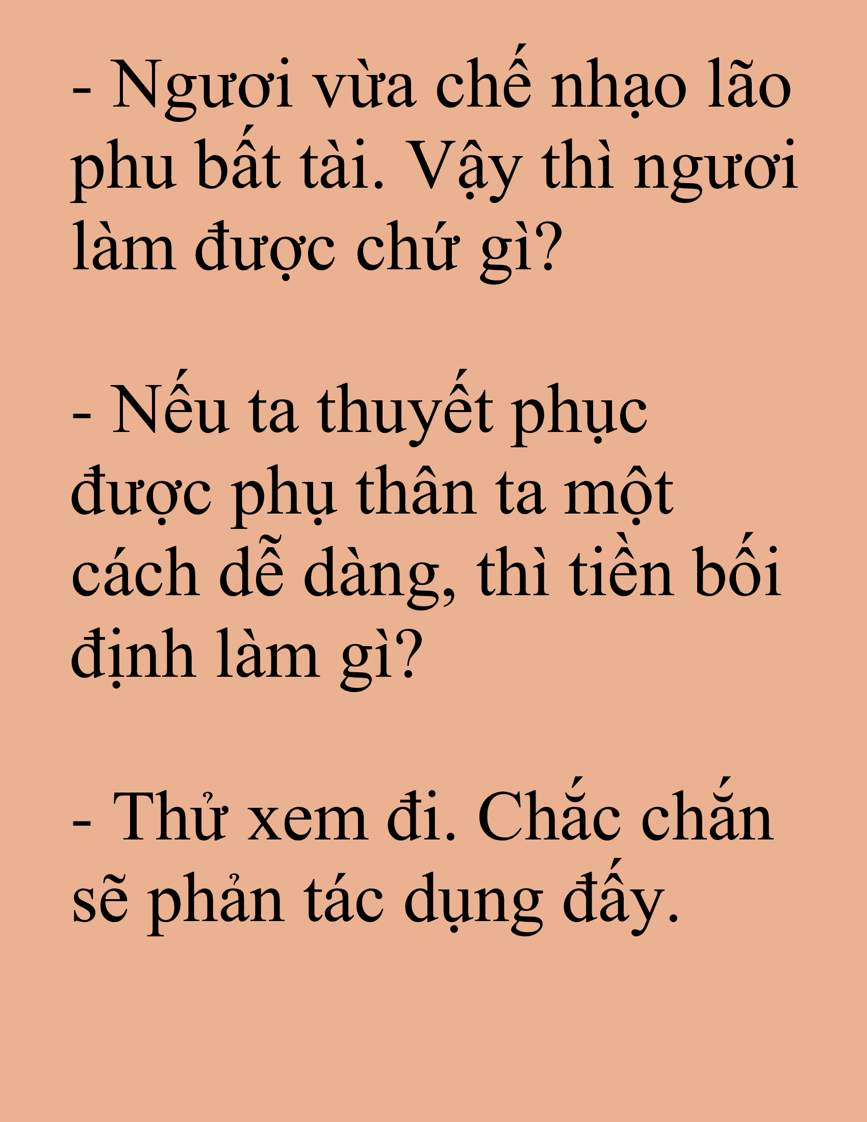Đọc truyện SNVT[NOVEL] Tuyệt Thế Hồi Quy - Chương 63: Đối Phó Một Con Hổ Còn Dễ Hơn