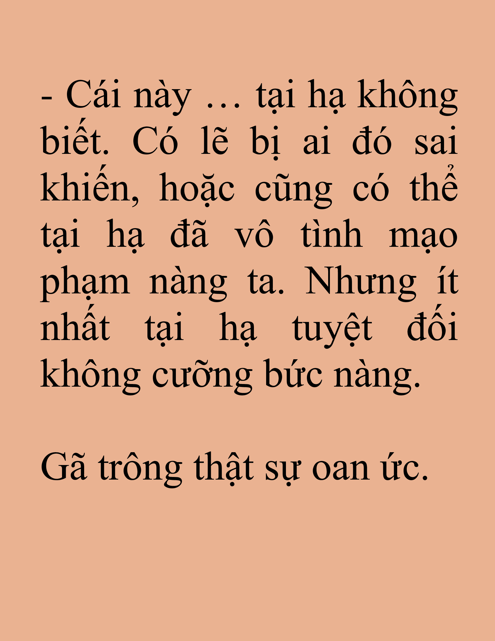 Đọc truyện SNVT[NOVEL] Tuyệt Thế Hồi Quy - Chương 65: Thà Đừng Quên