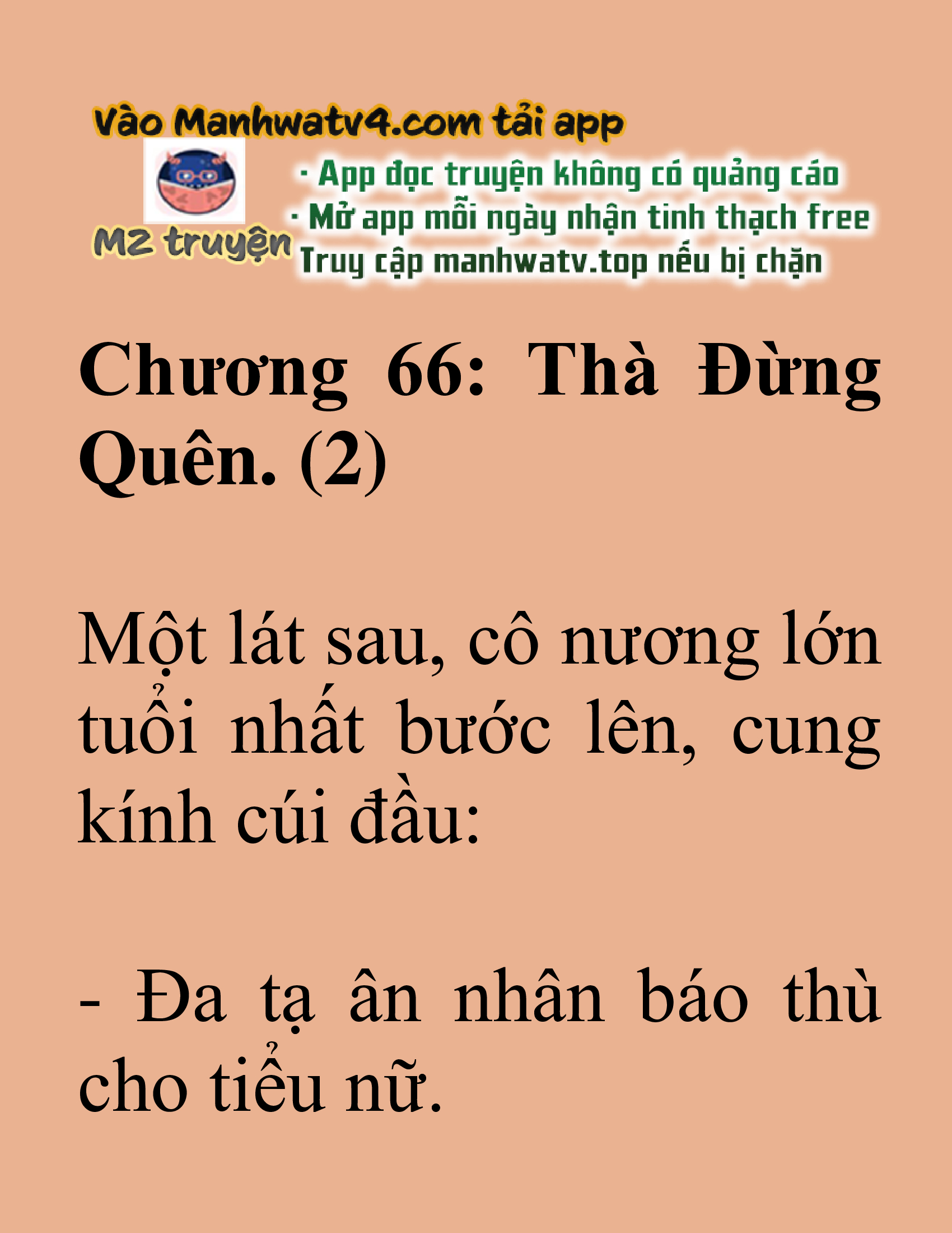 Đọc truyện SNVT[NOVEL] Tuyệt Thế Hồi Quy - Chương 66: Thà Đừng Quên