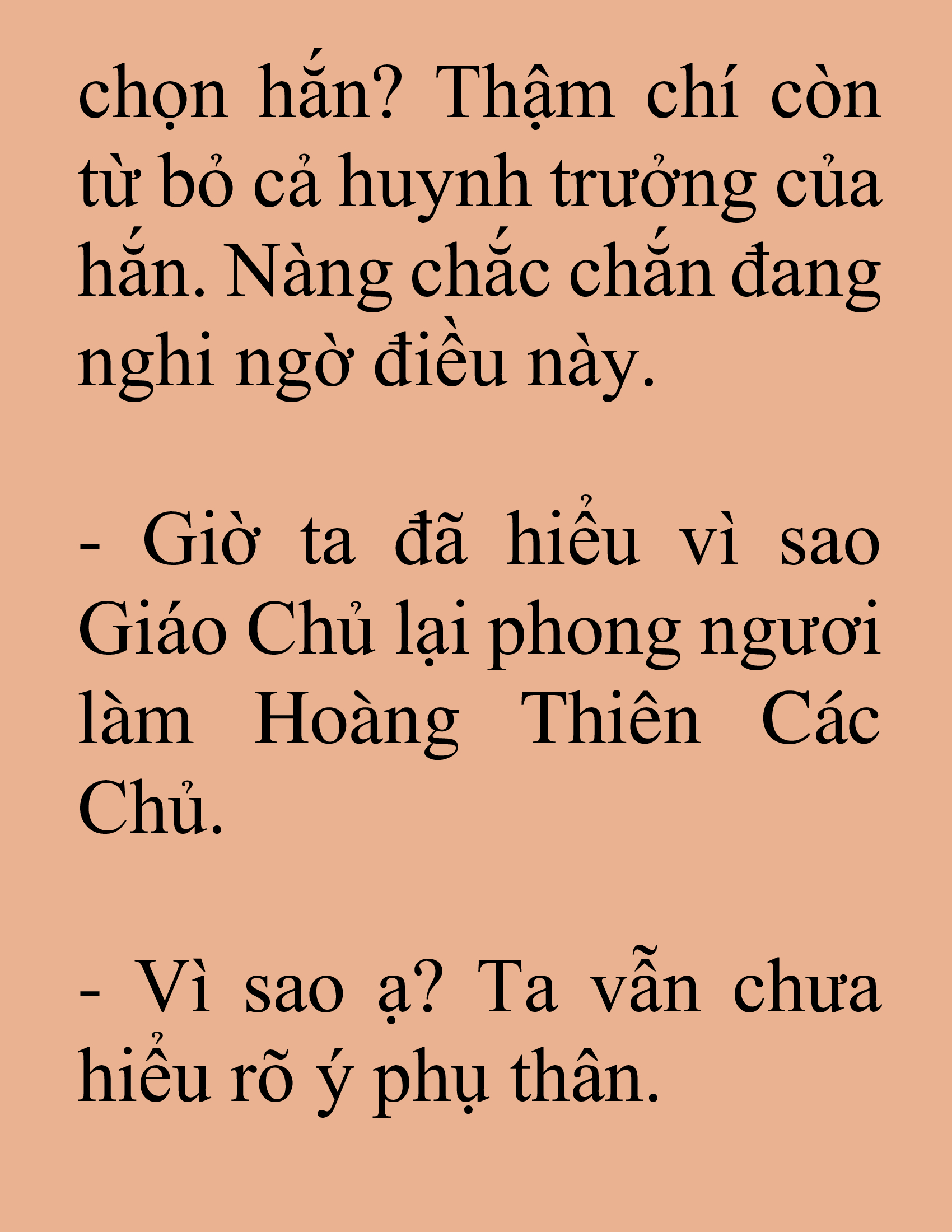 Đọc truyện SNVT[NOVEL] Tuyệt Thế Hồi Quy - Chương 67: Đã Trung Thành Rồi