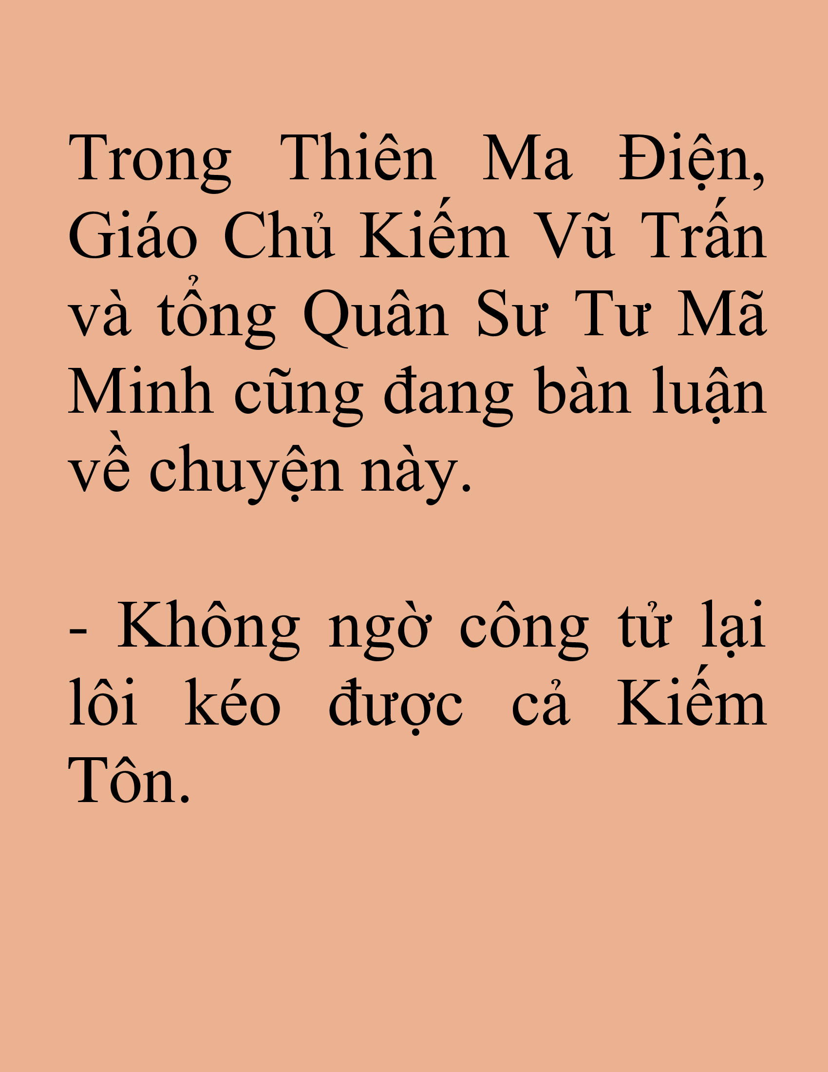 Đọc truyện SNVT[NOVEL] Tuyệt Thế Hồi Quy - Chương 68: Đã Trung Thành Rồi