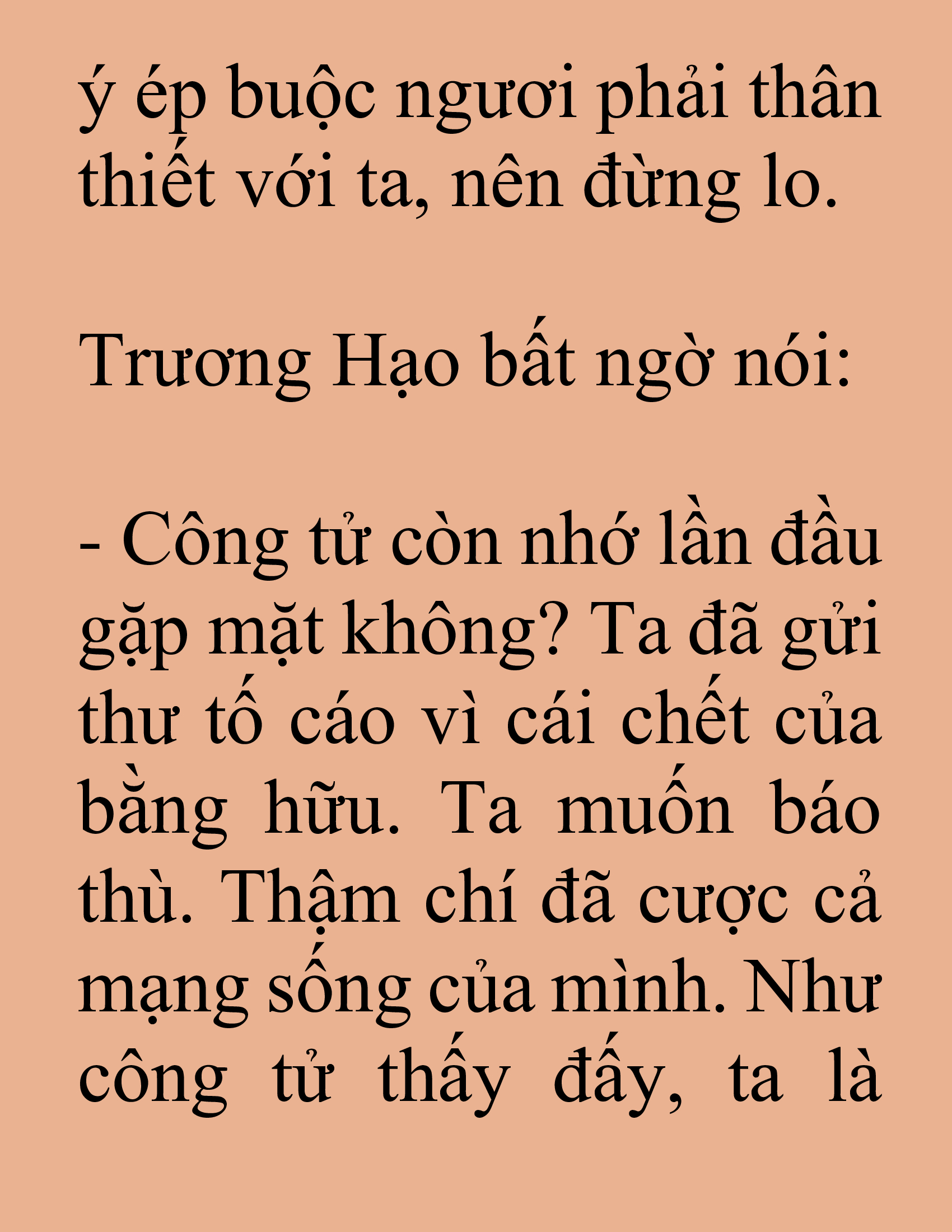 Đọc truyện SNVT[NOVEL] Tuyệt Thế Hồi Quy - Chương 68: Đã Trung Thành Rồi