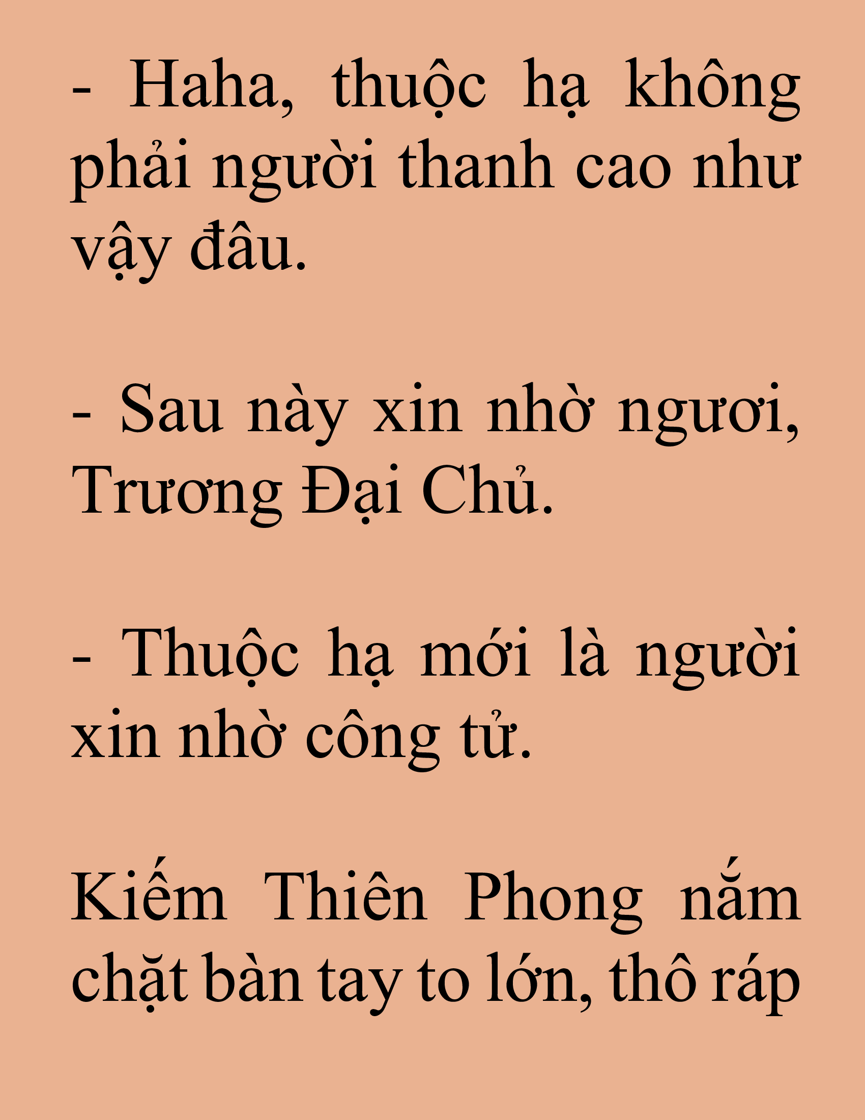 Đọc truyện SNVT[NOVEL] Tuyệt Thế Hồi Quy - Chương 68: Đã Trung Thành Rồi
