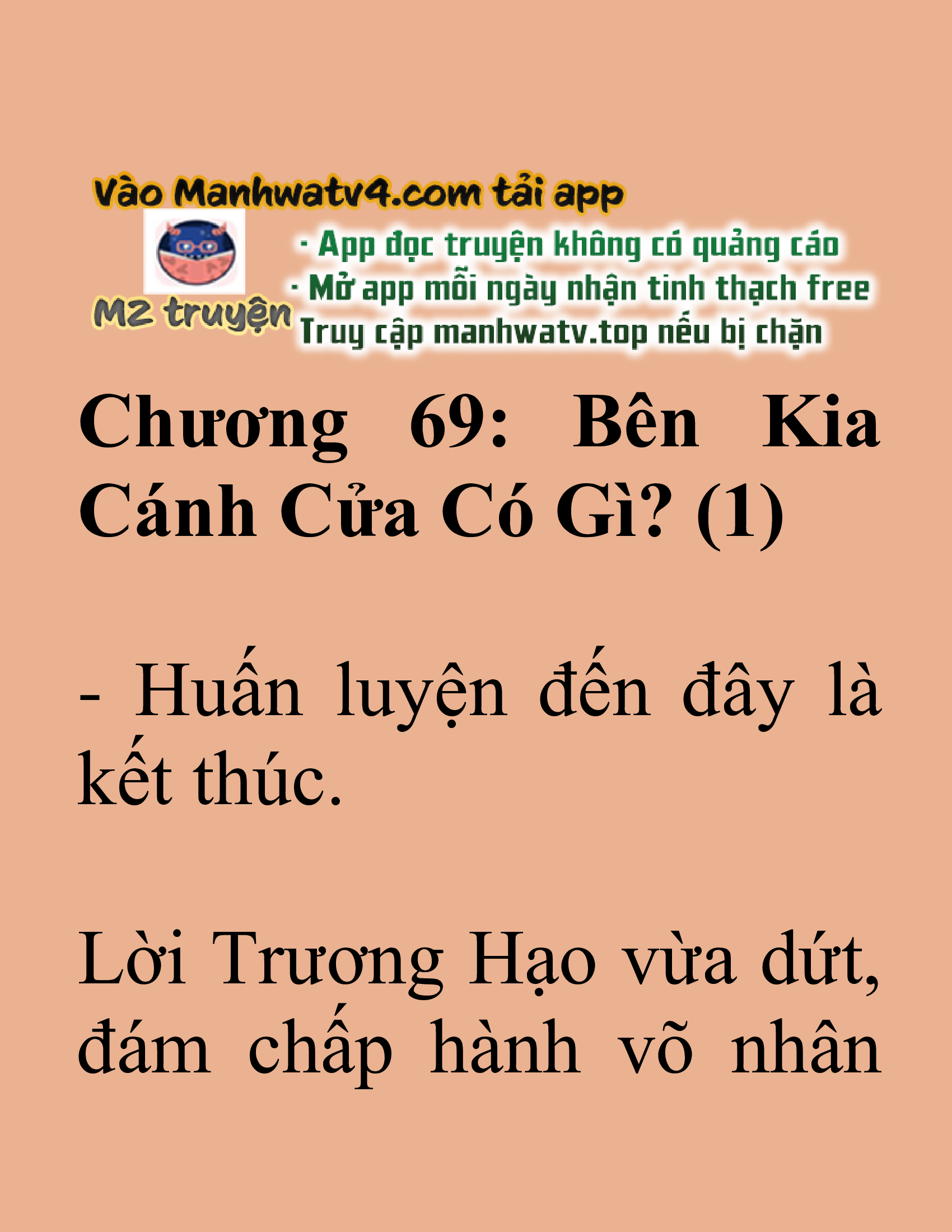 Đọc truyện SNVT[NOVEL] Tuyệt Thế Hồi Quy - Chương 69: Bên Kia Cánh Cửa Có Gì