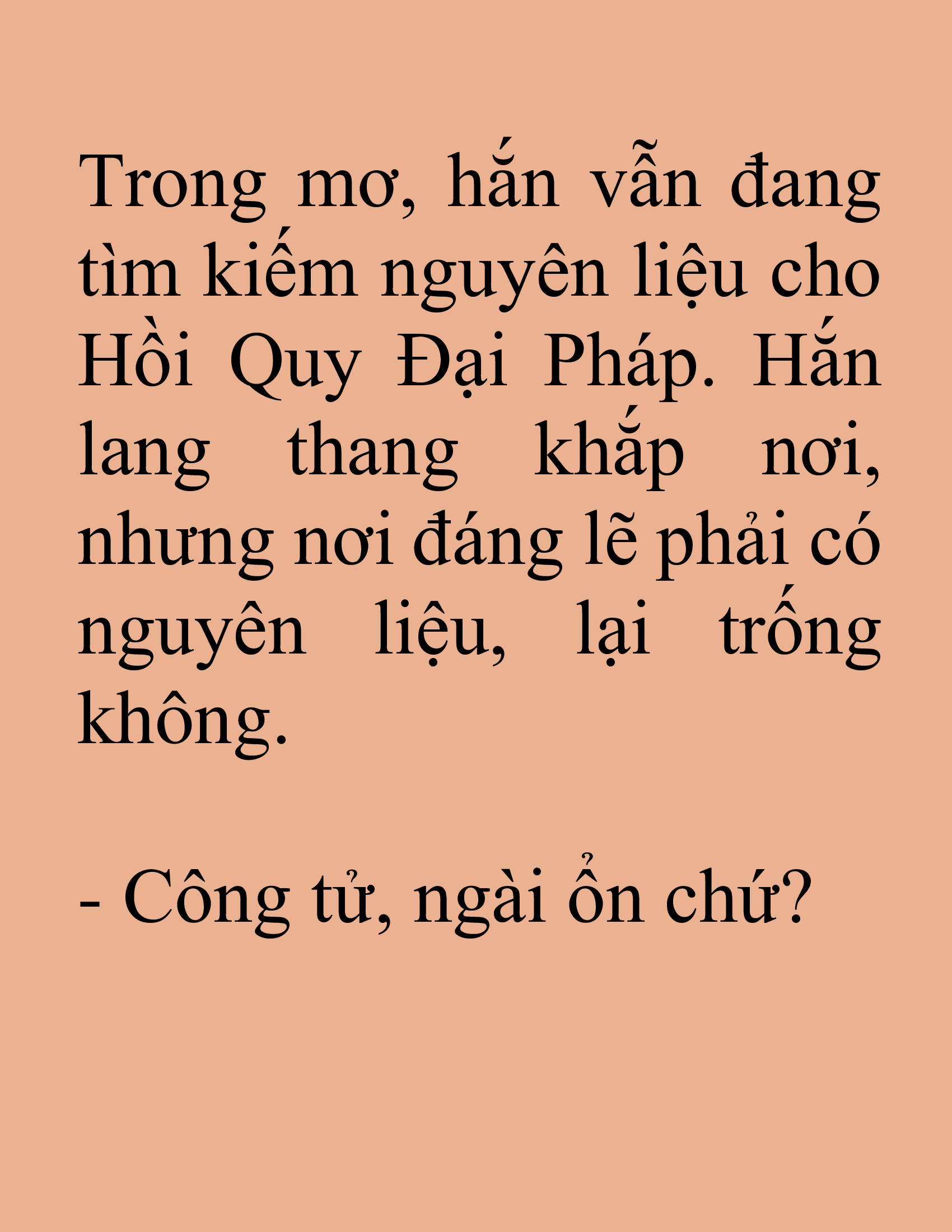 Đọc truyện SNVT[NOVEL] Tuyệt Thế Hồi Quy - Chương 7: Tán Độc Công