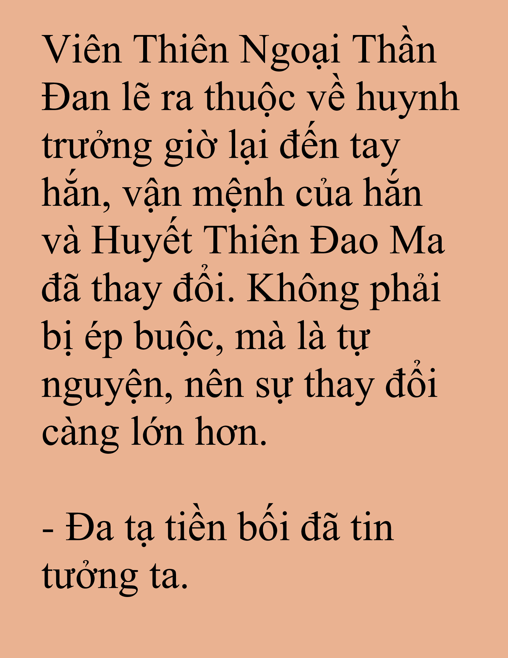 Đọc truyện SNVT[NOVEL] Tuyệt Thế Hồi Quy - Chương 70: Bên Kia Cánh Cửa Có Gì