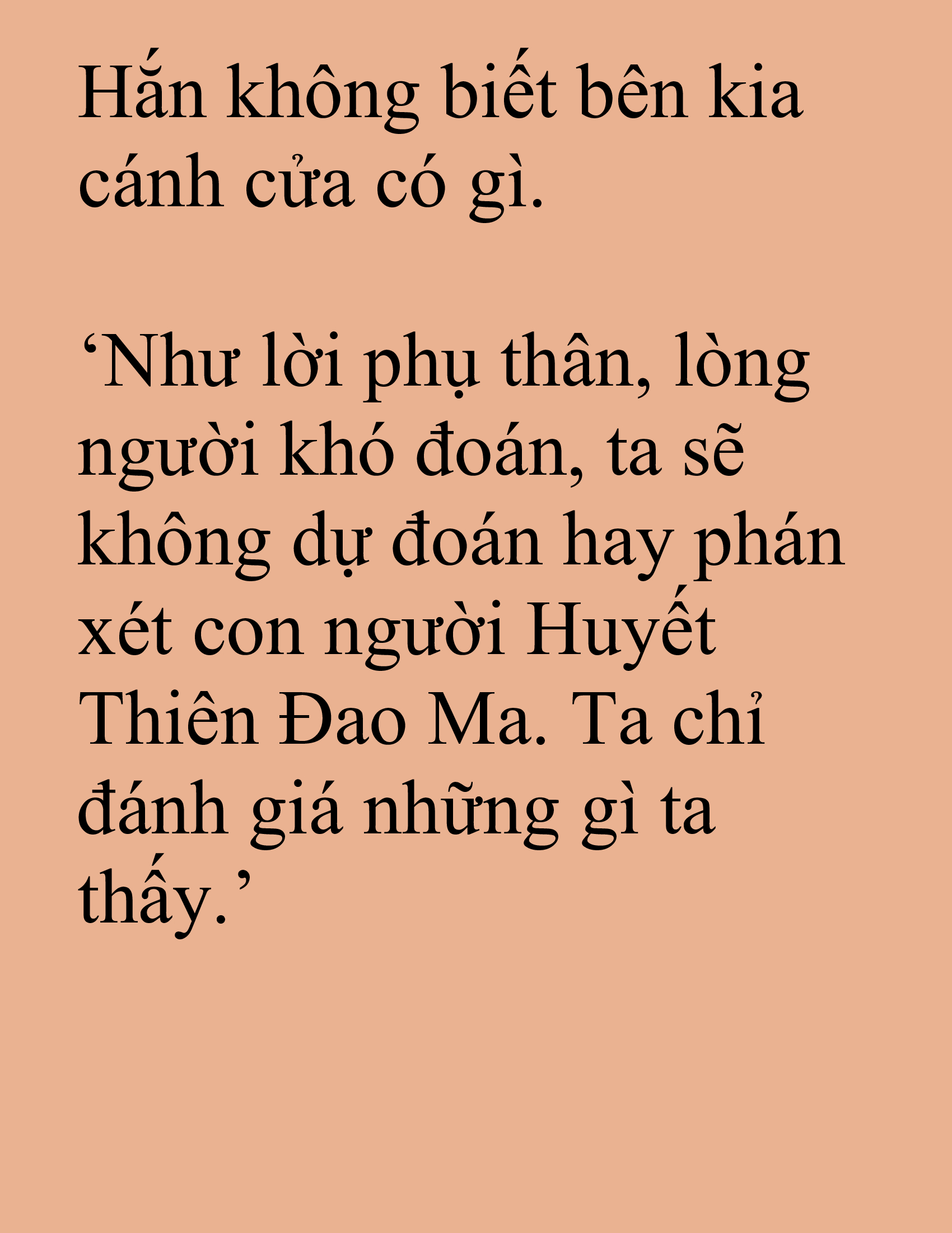 Đọc truyện SNVT[NOVEL] Tuyệt Thế Hồi Quy - Chương 70: Bên Kia Cánh Cửa Có Gì