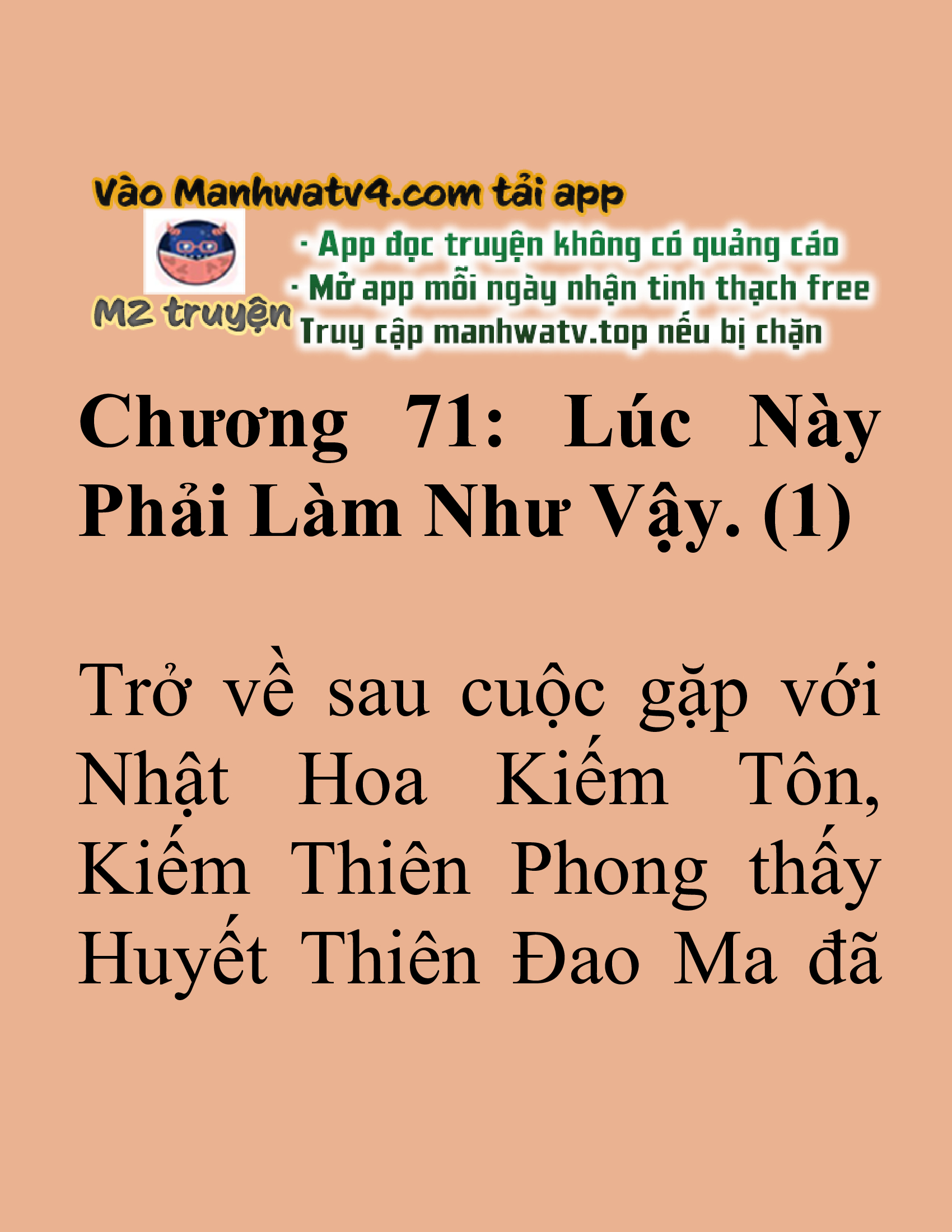 Đọc truyện SNVT[NOVEL] Tuyệt Thế Hồi Quy - Chương 73: Lúc Này Phải Làm Như Vậy