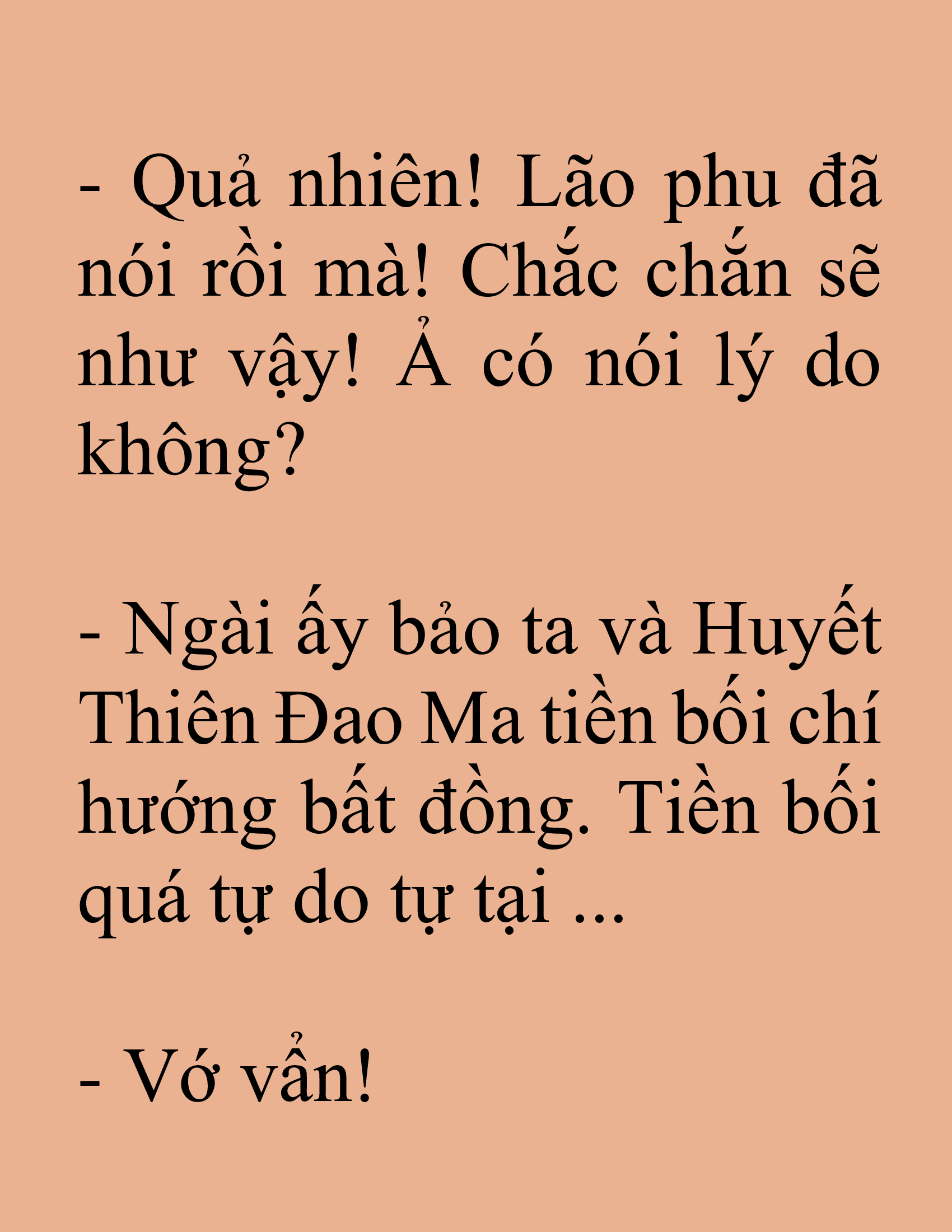 Đọc truyện SNVT[NOVEL] Tuyệt Thế Hồi Quy - Chương 73: Lúc Này Phải Làm Như Vậy