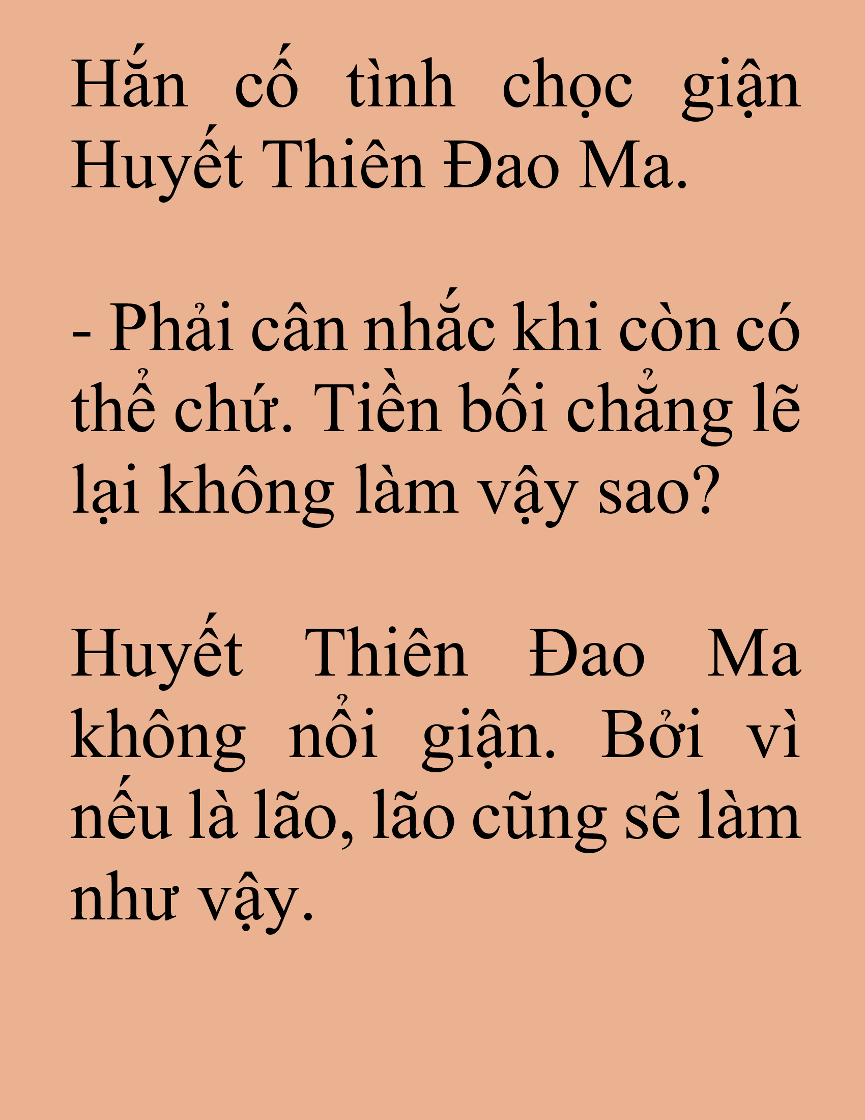Đọc truyện SNVT[NOVEL] Tuyệt Thế Hồi Quy - Chương 73: Lúc Này Phải Làm Như Vậy