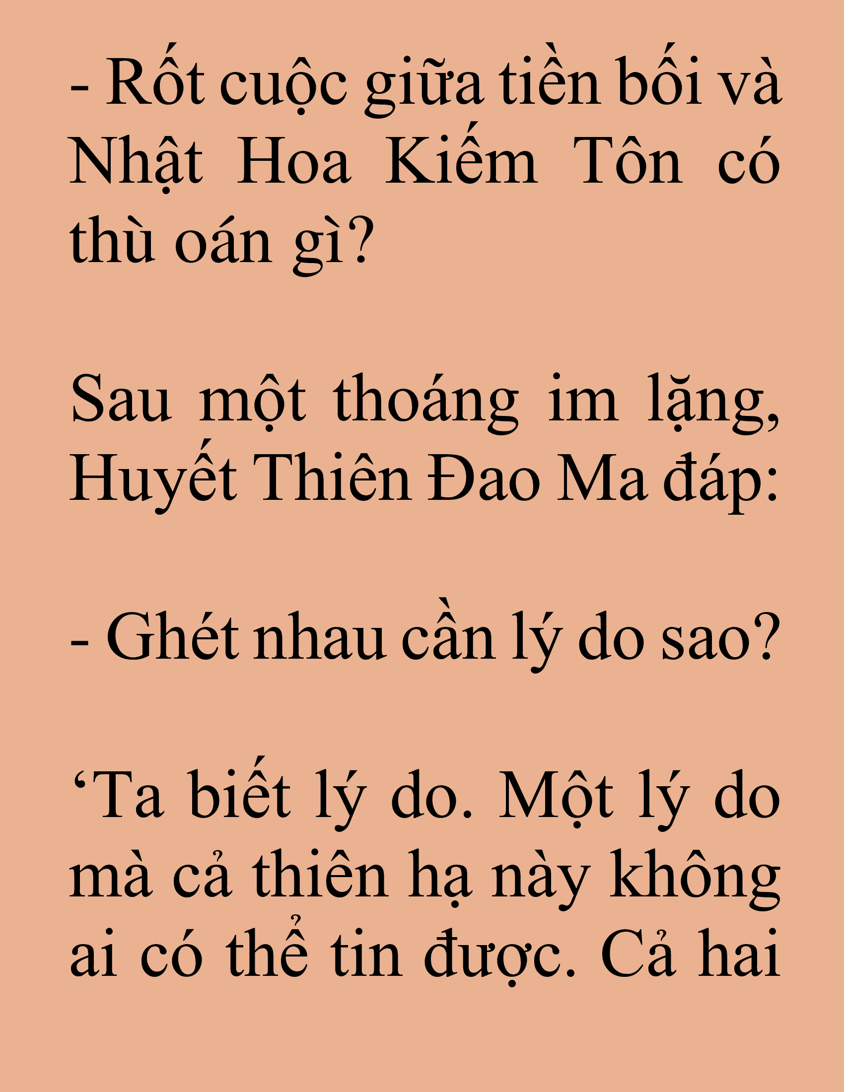 Đọc truyện SNVT[NOVEL] Tuyệt Thế Hồi Quy - Chương 73: Lúc Này Phải Làm Như Vậy